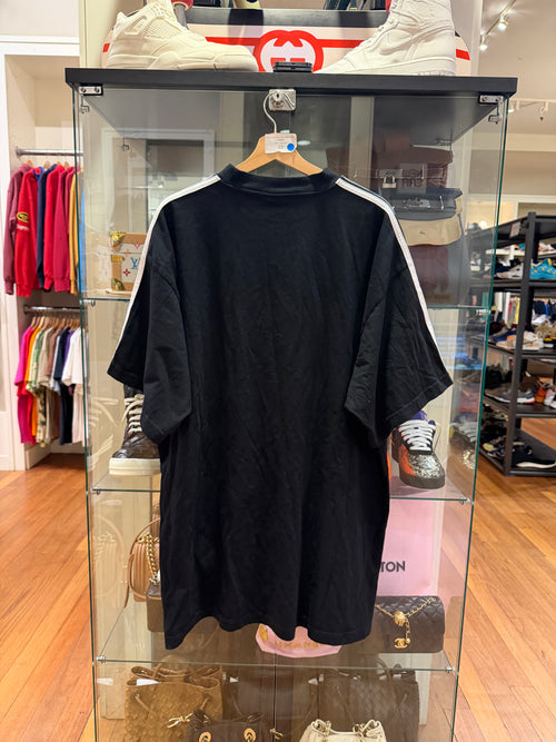 Balenciaga Adidas Stripes
Oversized Tee - Black