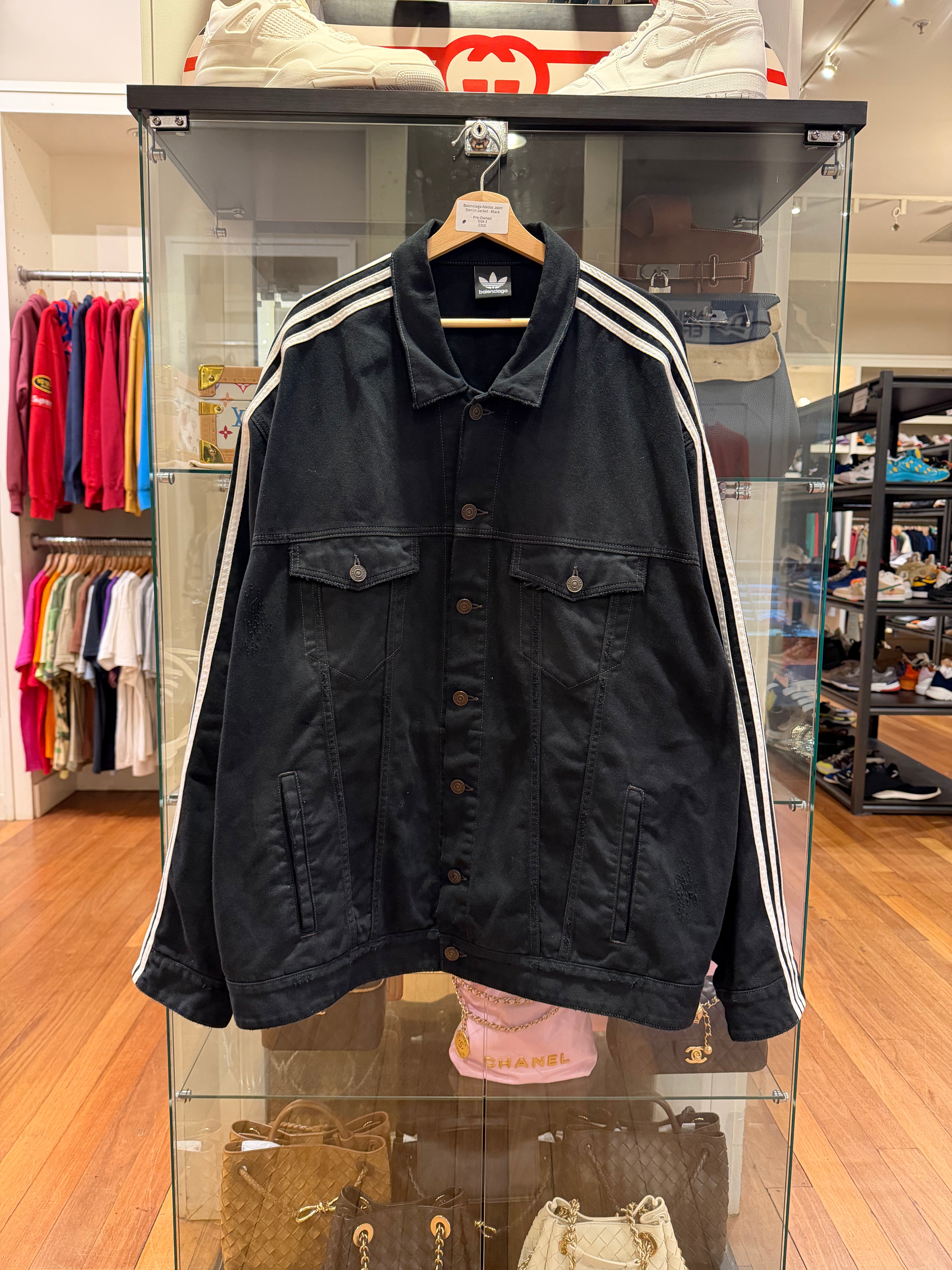 Balenciaga Adidas Joint
Denim Jacket