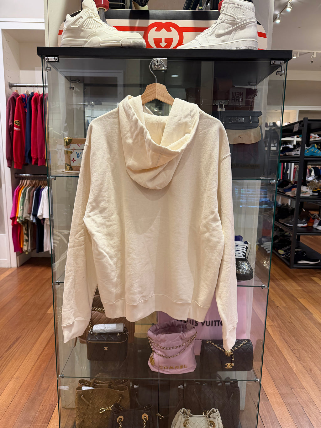 Gucci x Doraemon Hoodie -
Cream/Blue
