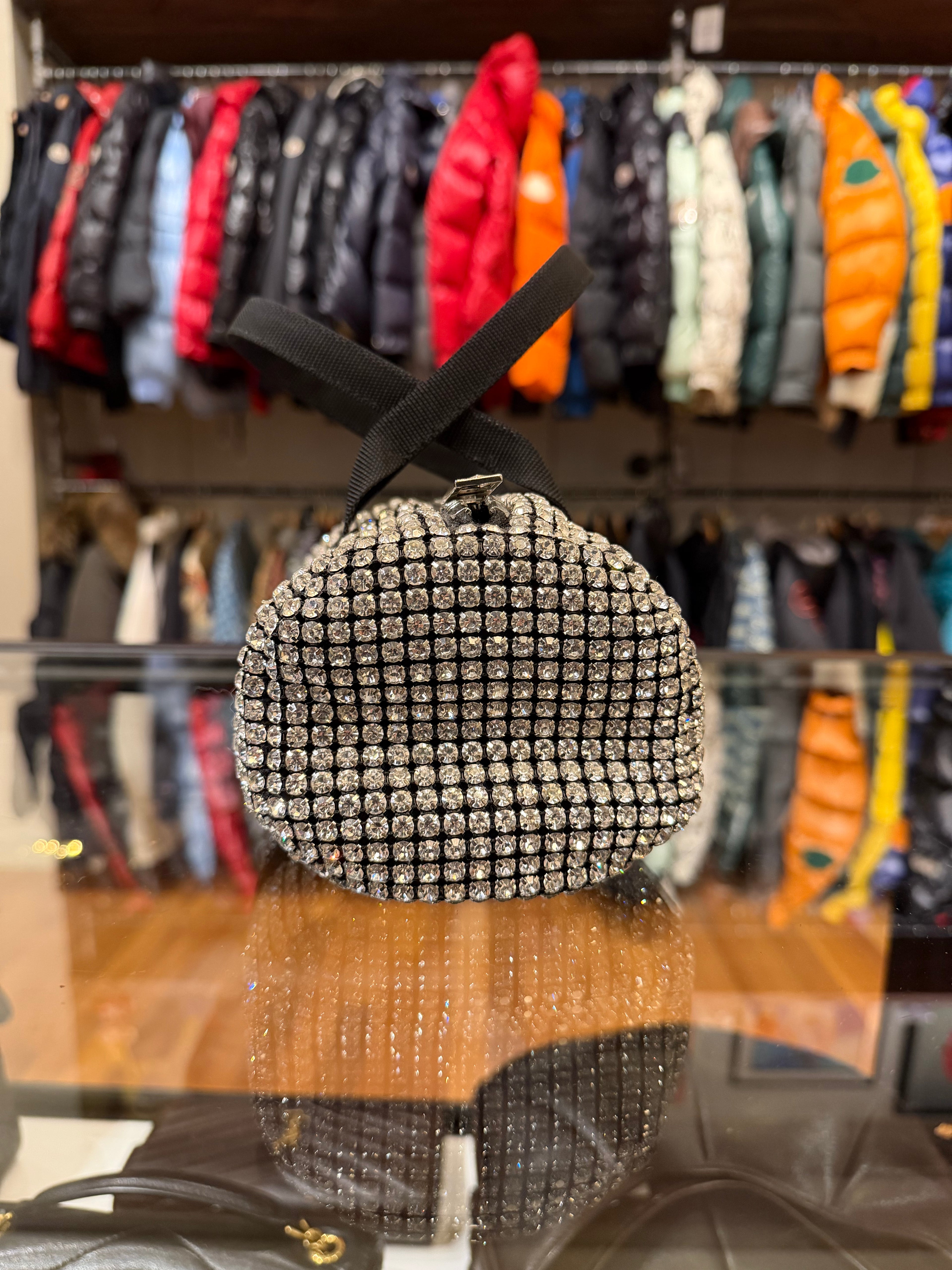 Alexander Wang Cruiser Mini Crystal Duffle Bag