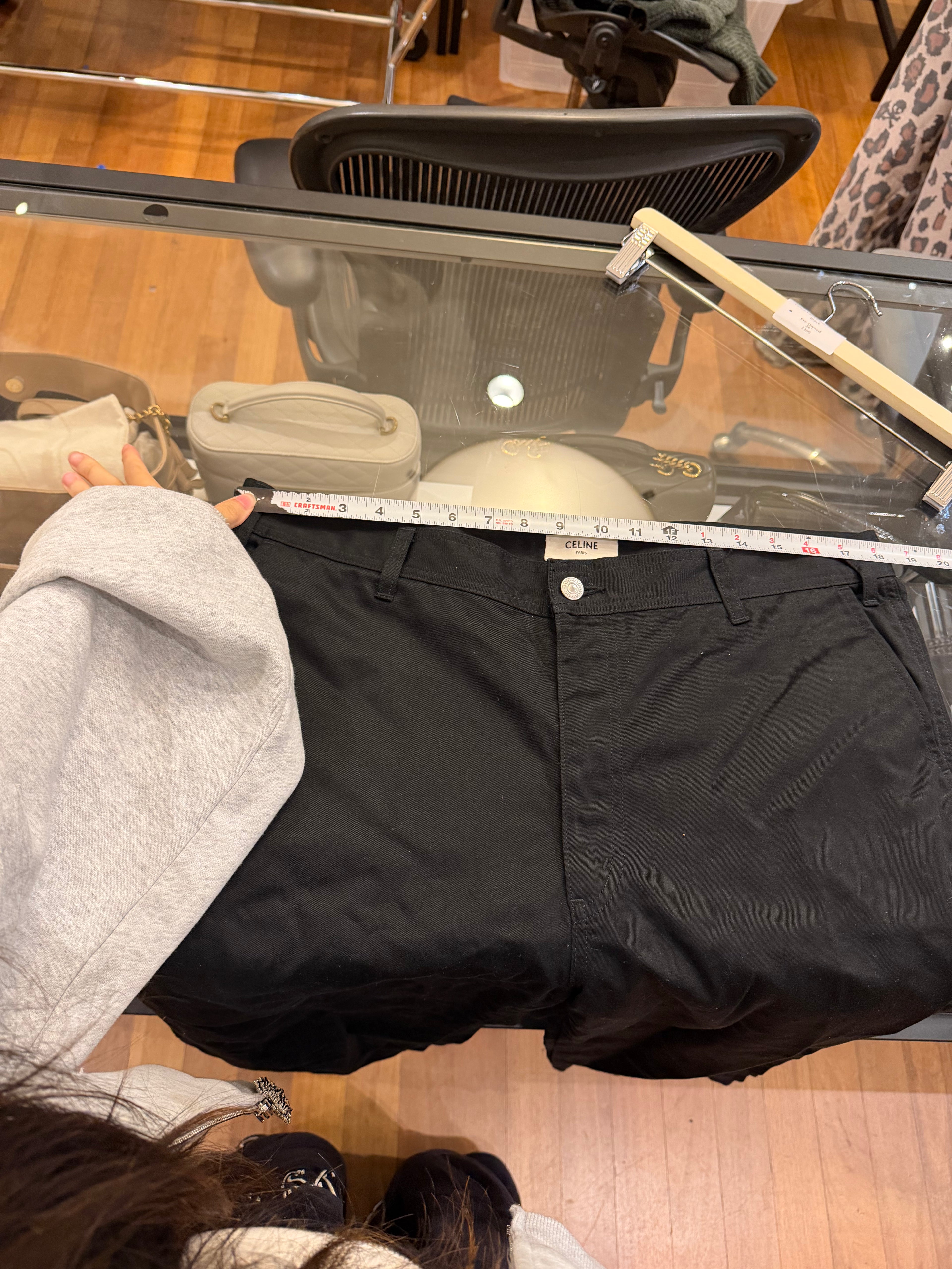 Celine Paris Chino Pants -
Black