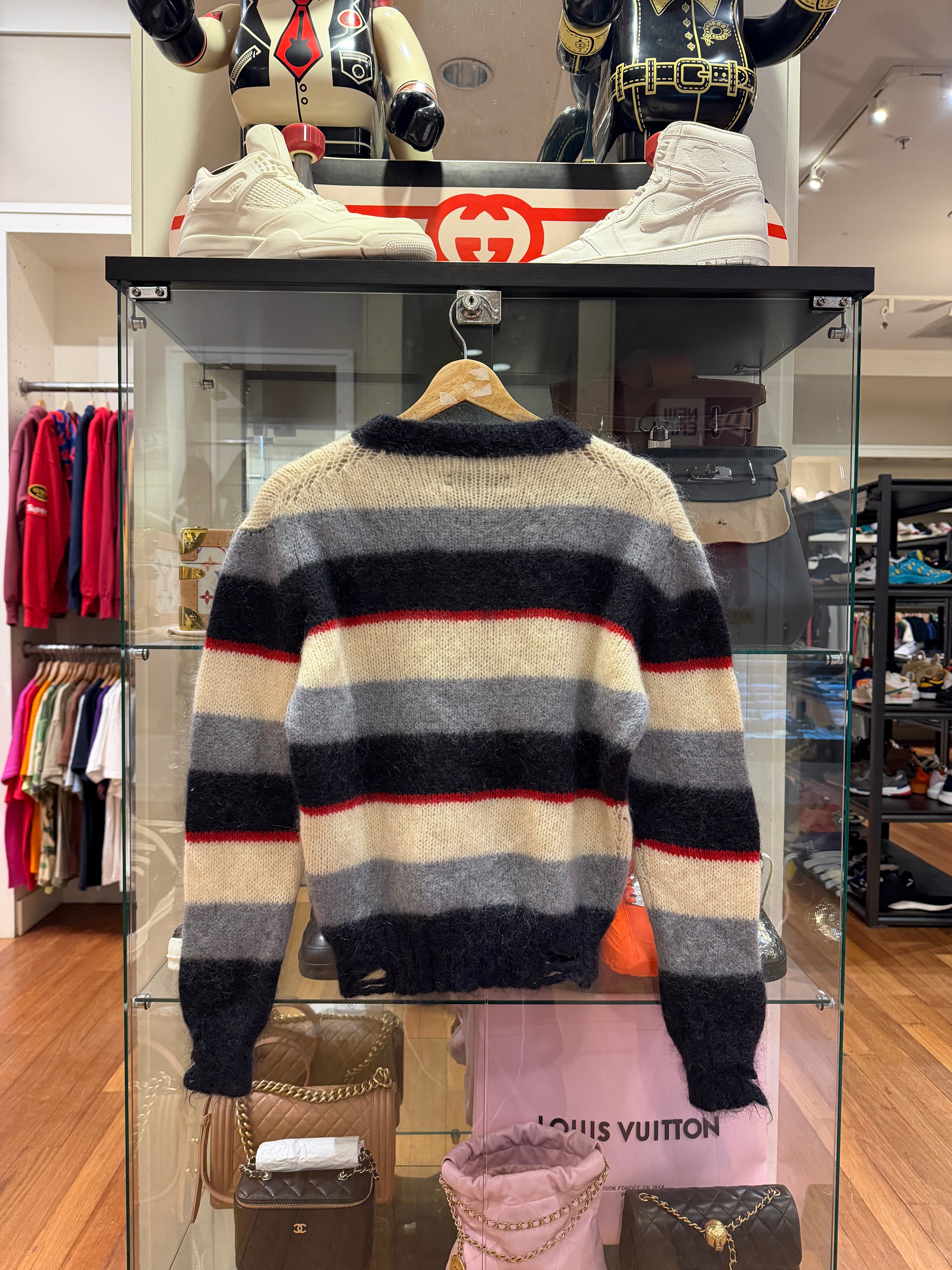 Amiri Distressed Mohair Sweater