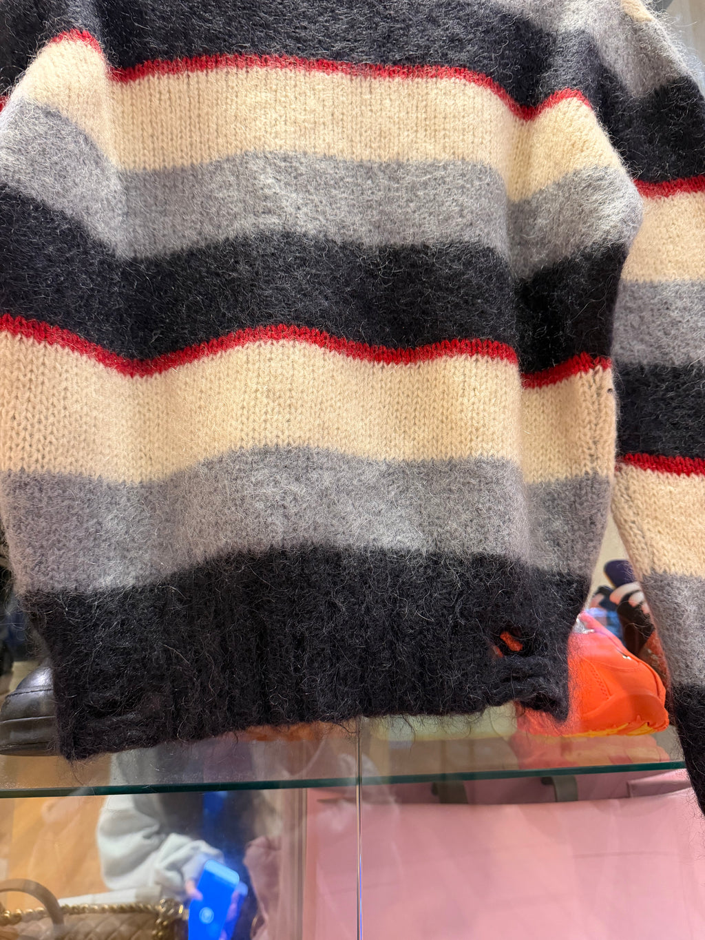 Amiri Distressed Mohair Sweater