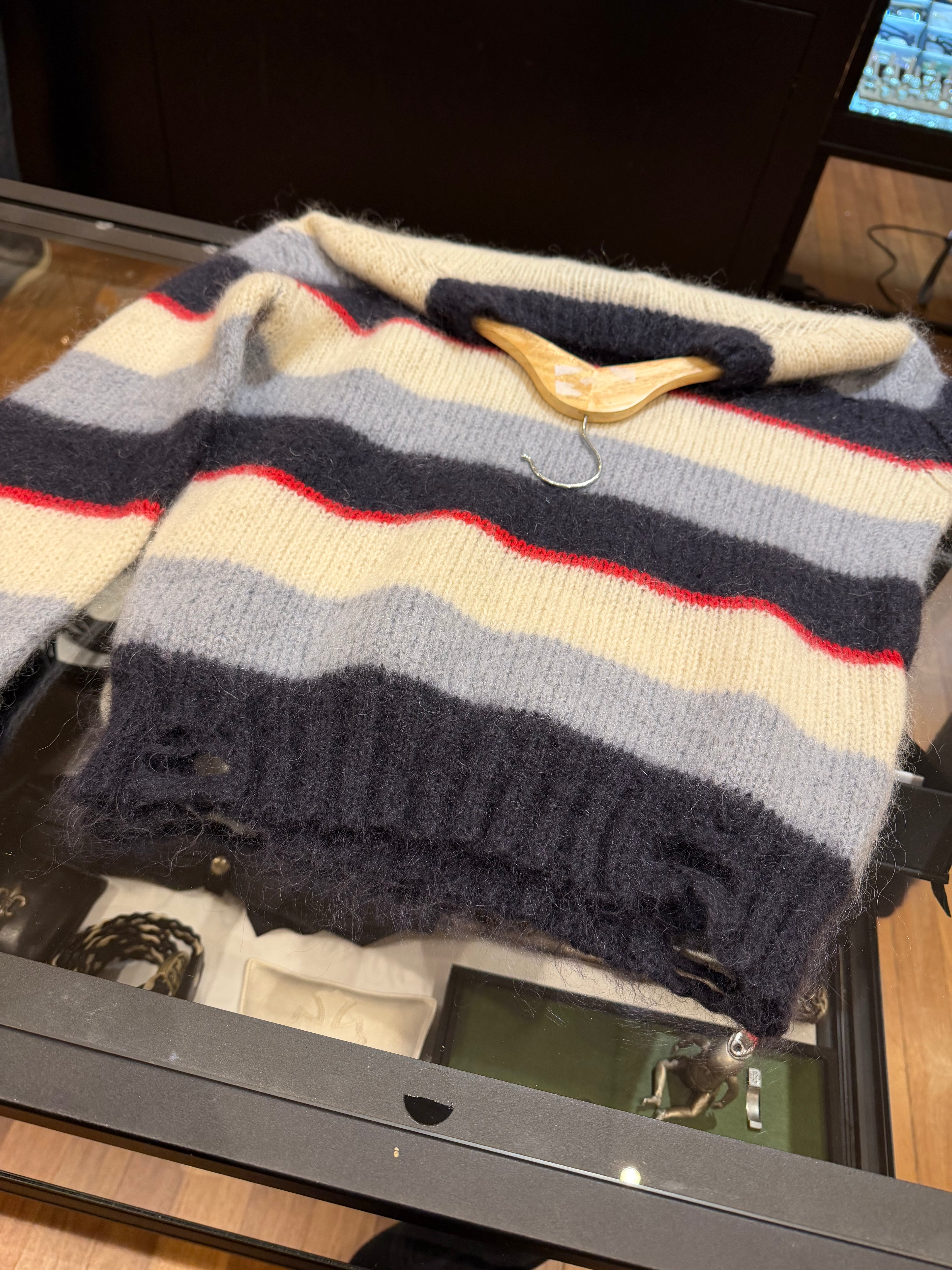 Amiri Distressed Mohair Sweater