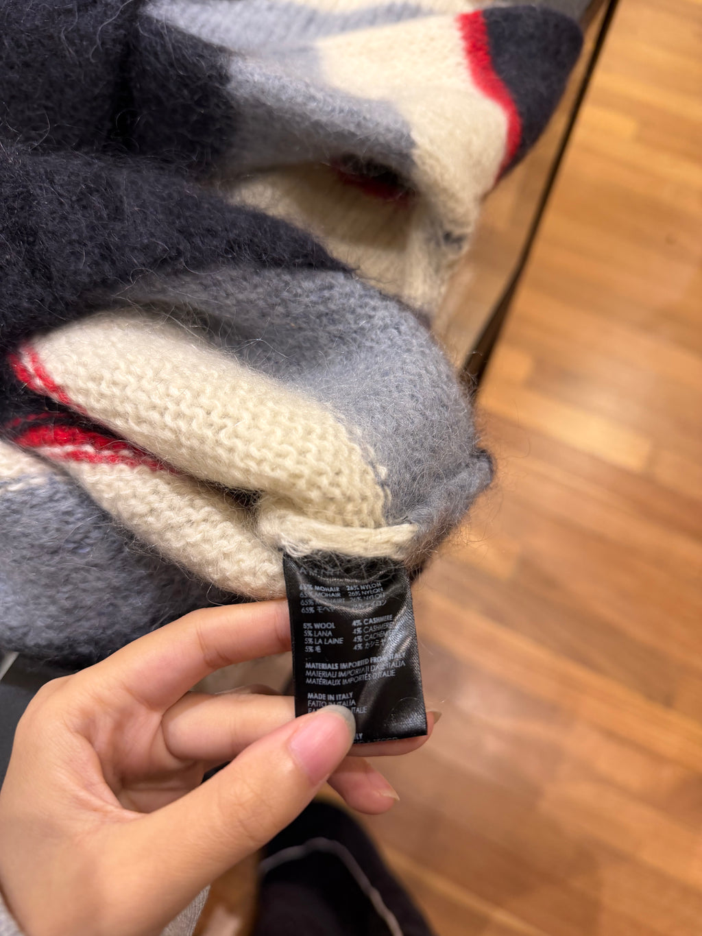 Amiri Distressed Mohair Sweater