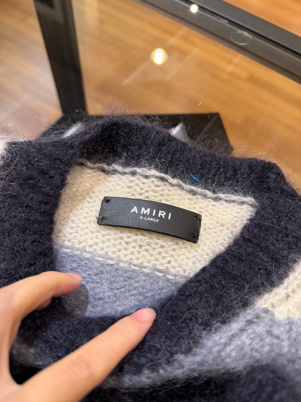 Amiri Distressed Mohair Sweater