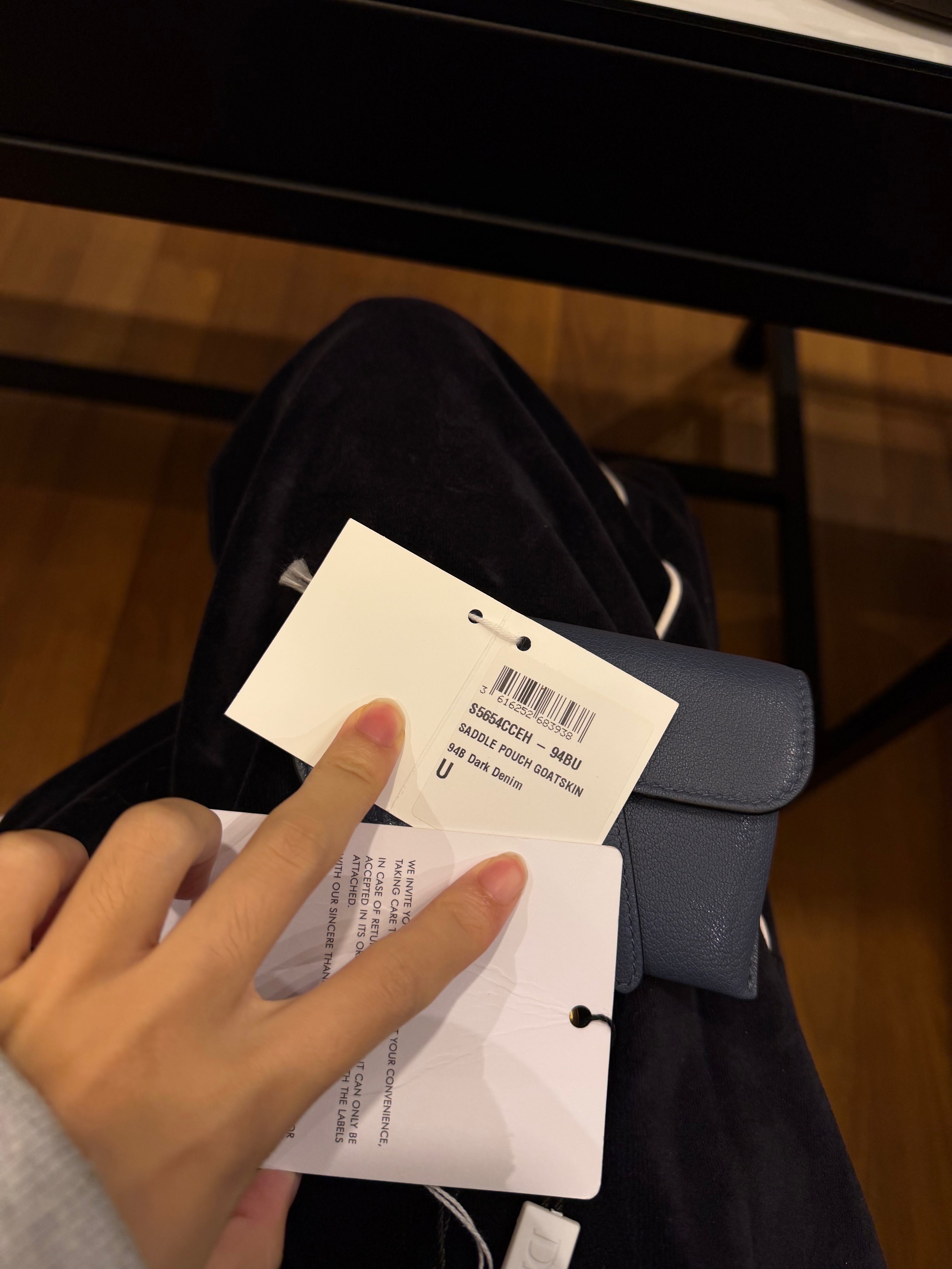 Dior Mini Saddle Bag/Belt Bag