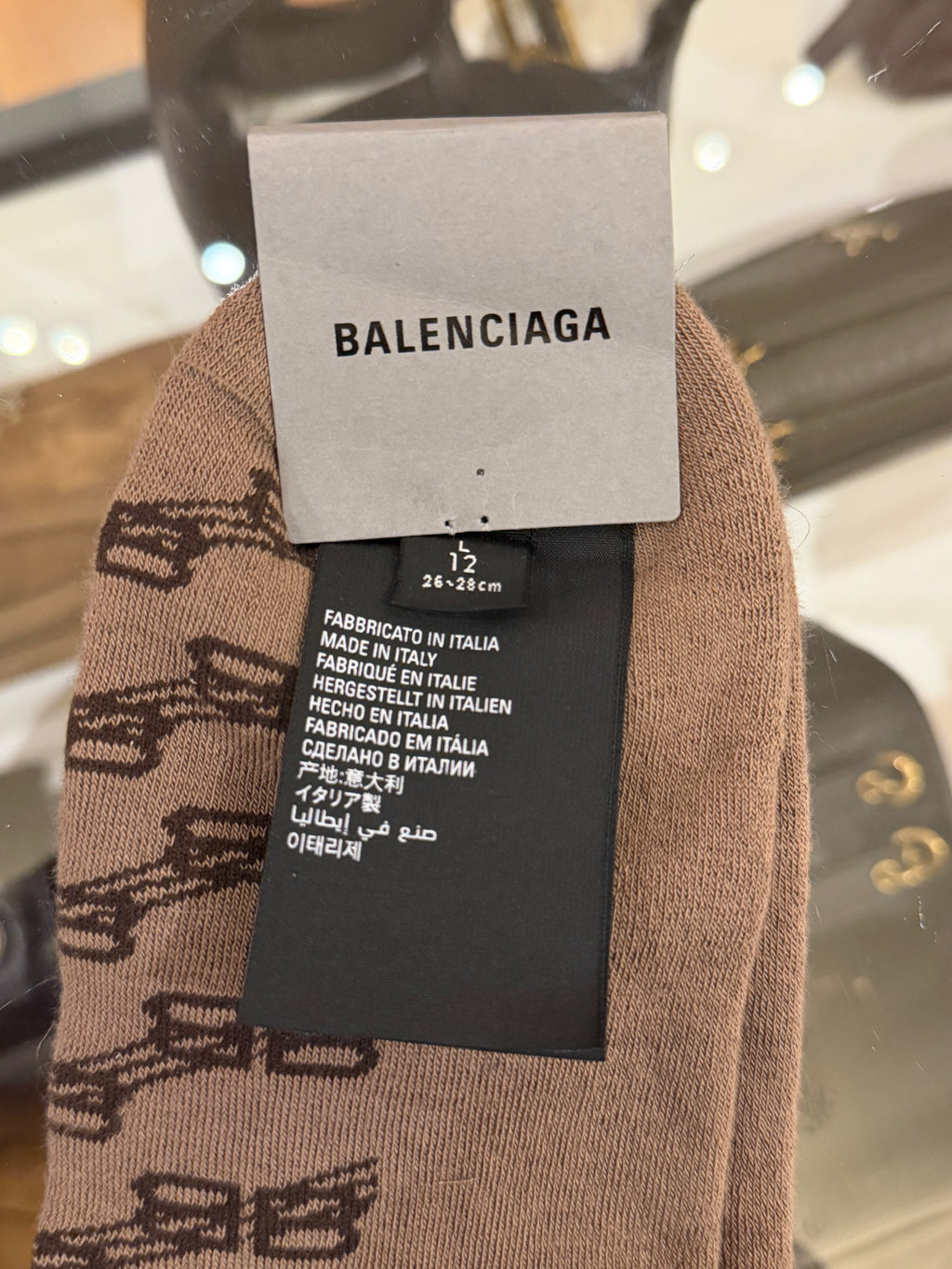 Balenciaga BB Monogram Socks