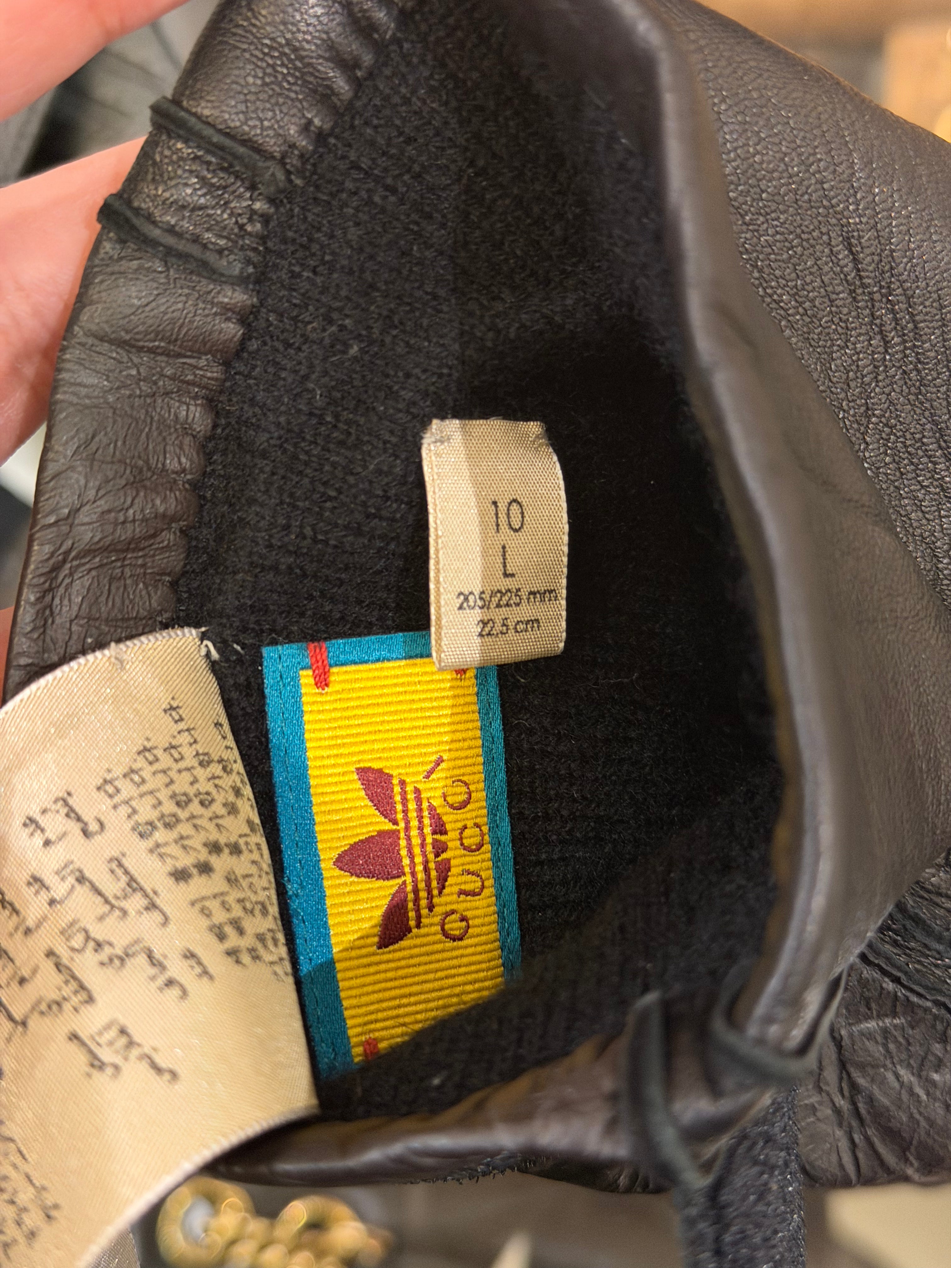 Gucci x adidas Nappa Leather Fingerless Football Gloves
