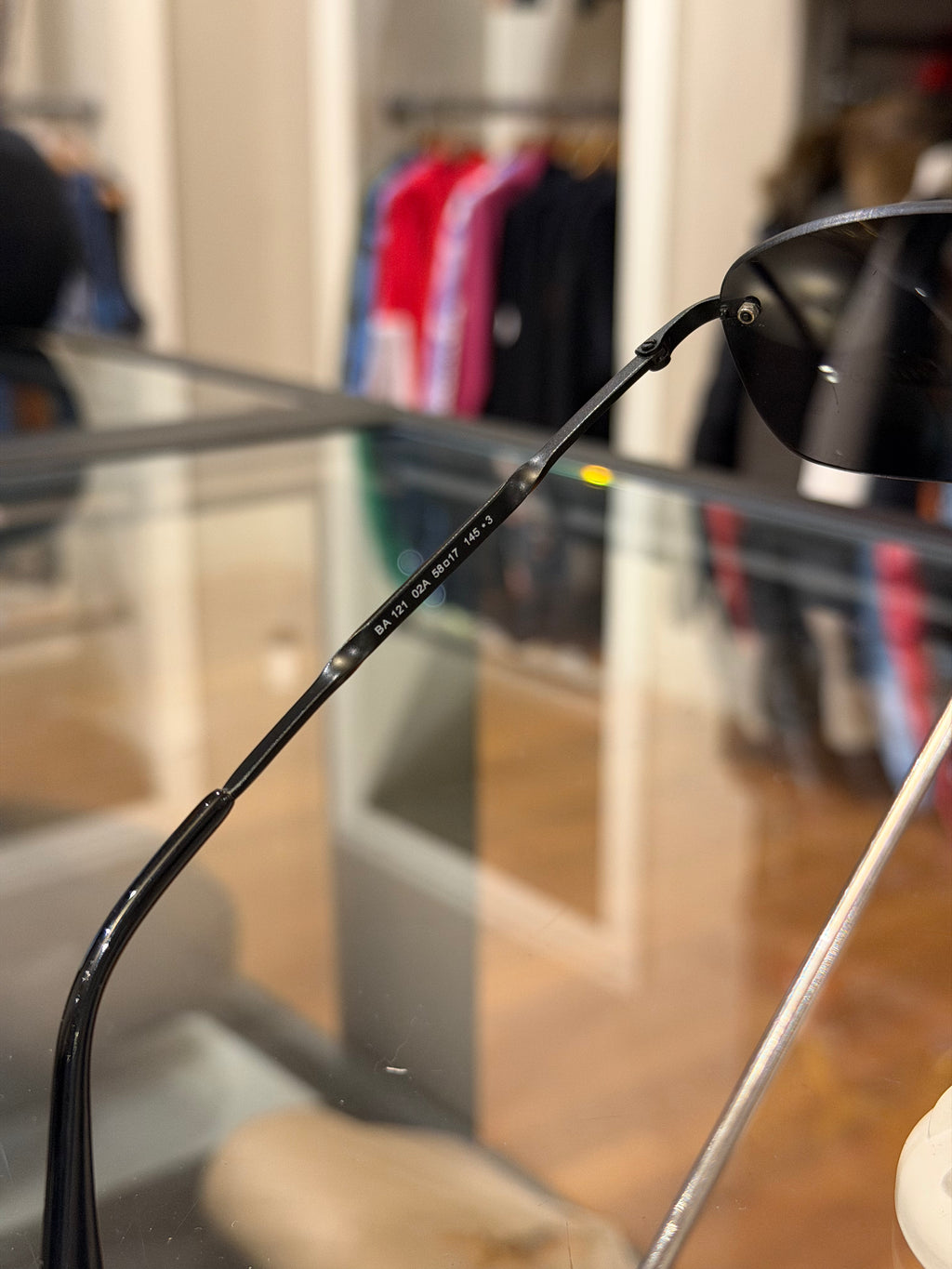 Balenciaga Rimless AOP Monogram Sunglasses