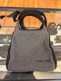 Miu Miu Vintage Wool Blend Shoulder/Cross Body Bag