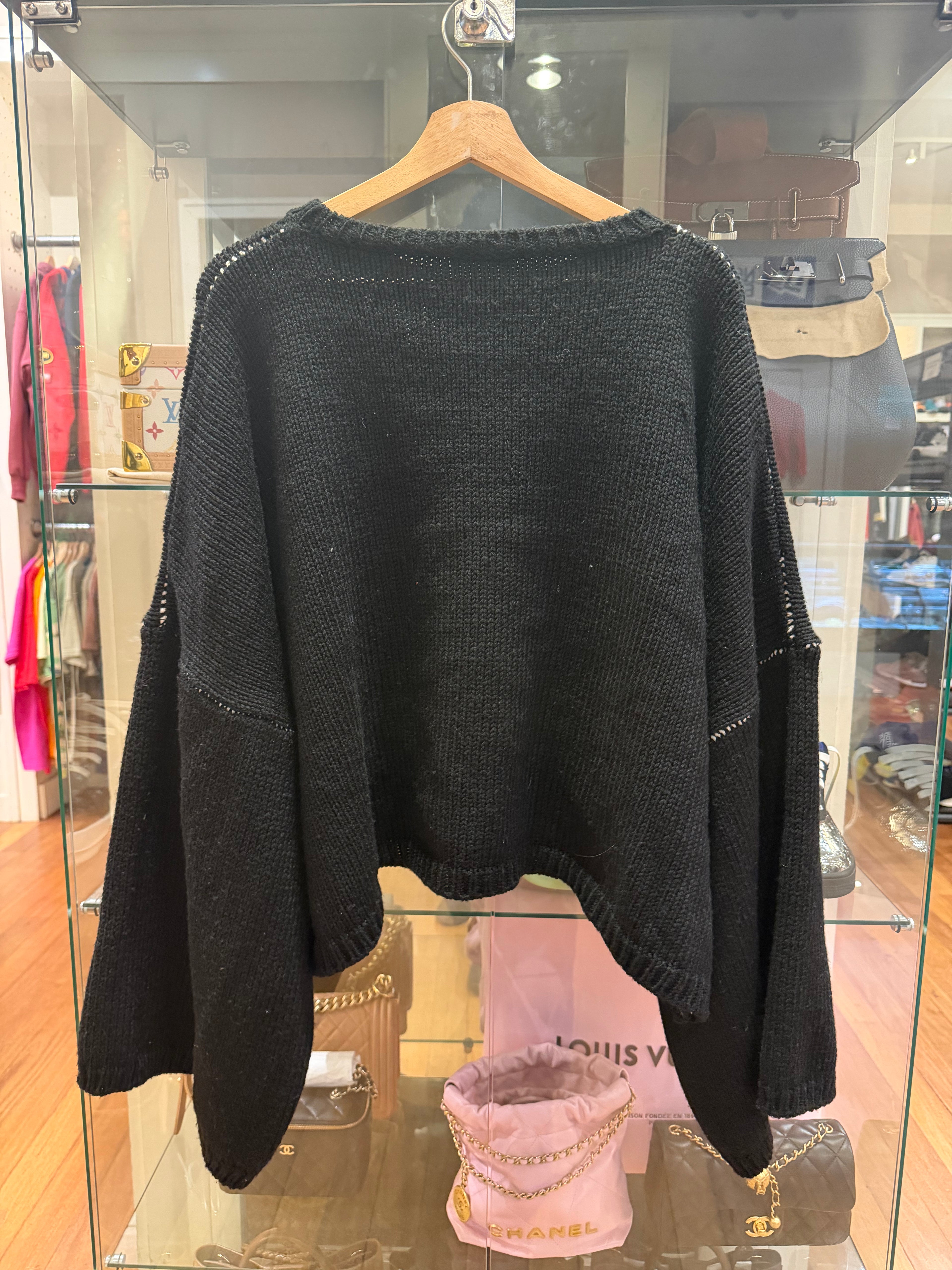 Raf Simmons FW17 ‘I Love NY’ Oversized Wool Sweater