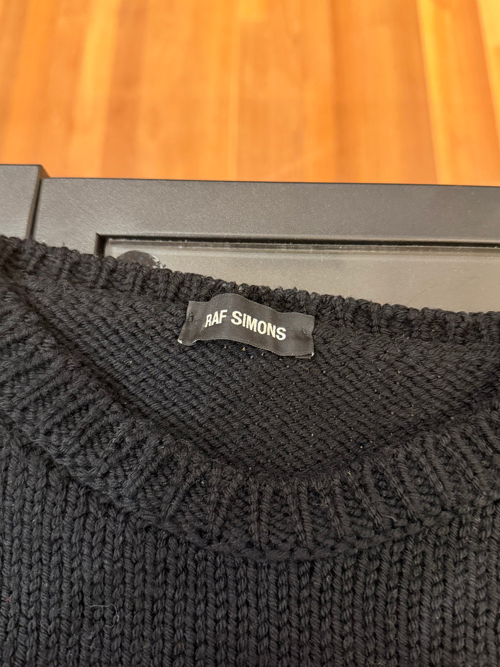 Raf Simmons FW17 ‘I Love NY’ Oversized Wool Sweater