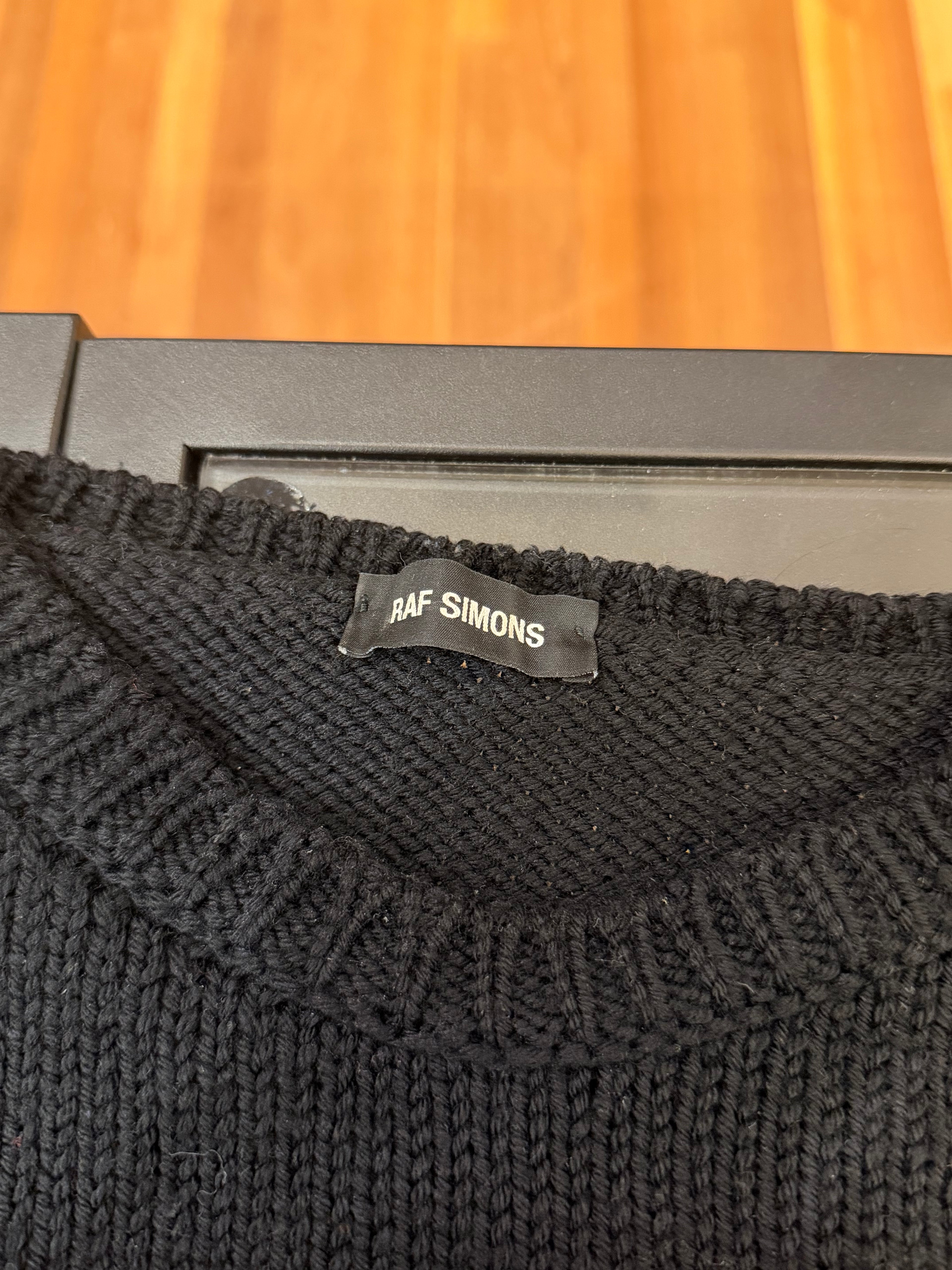 Raf Simmons FW17 ‘I Love NY’ Oversized Wool Sweater