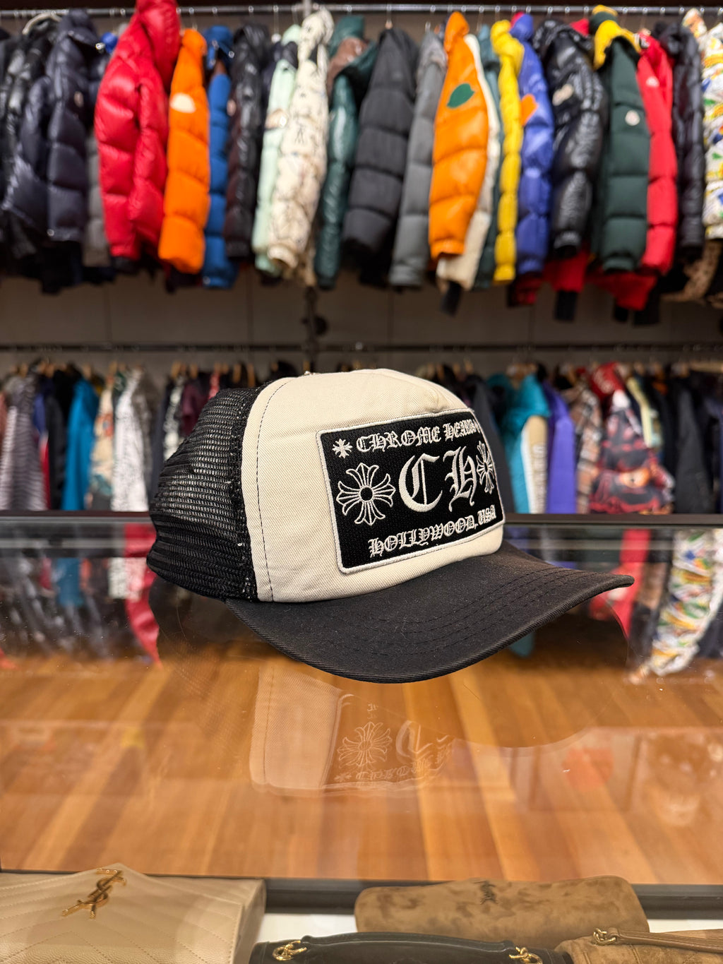 Chrome Hearts CH Hollywood Trucker Hat