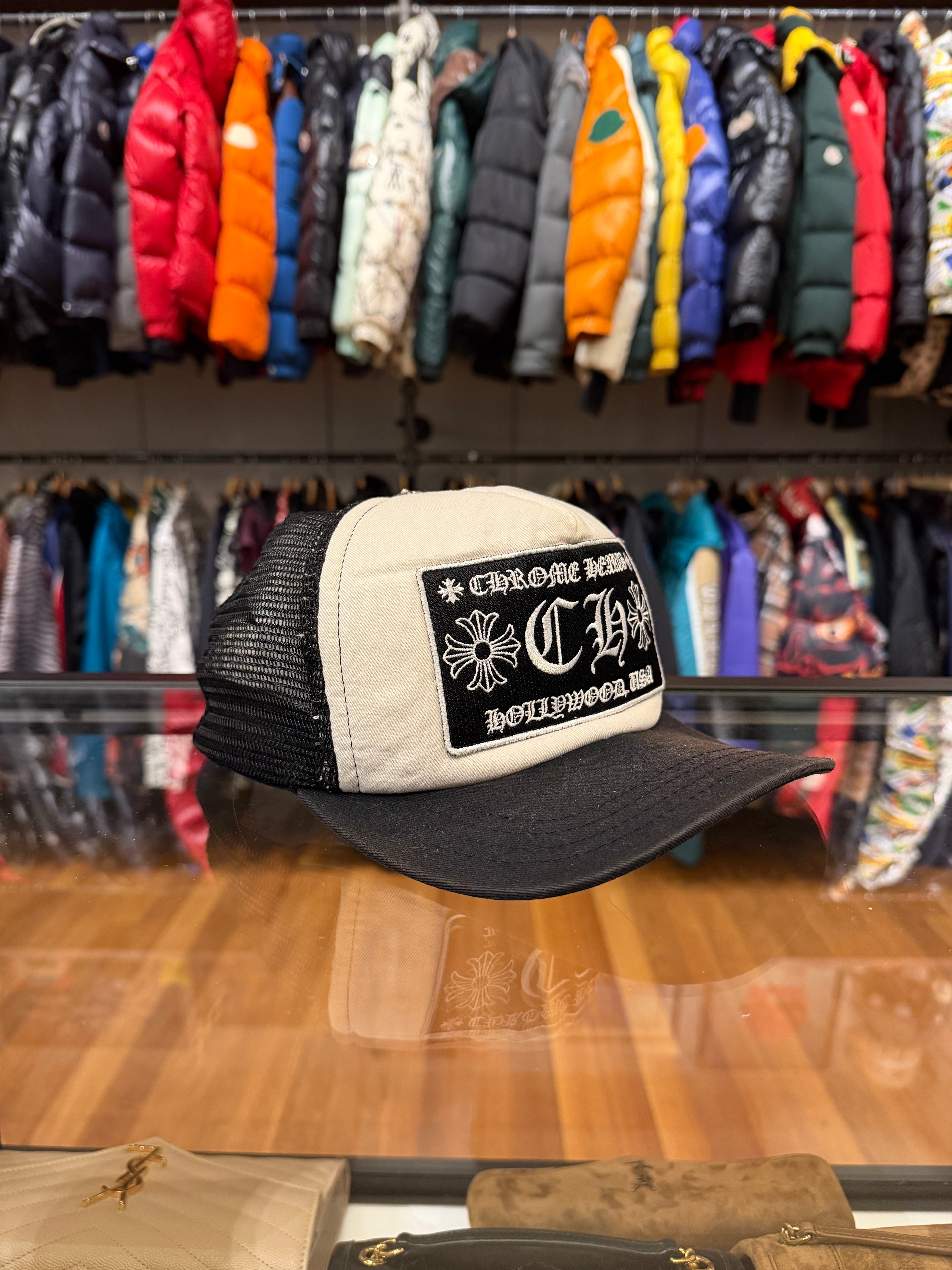 Chrome Hearts CH Hollywood Trucker Hat