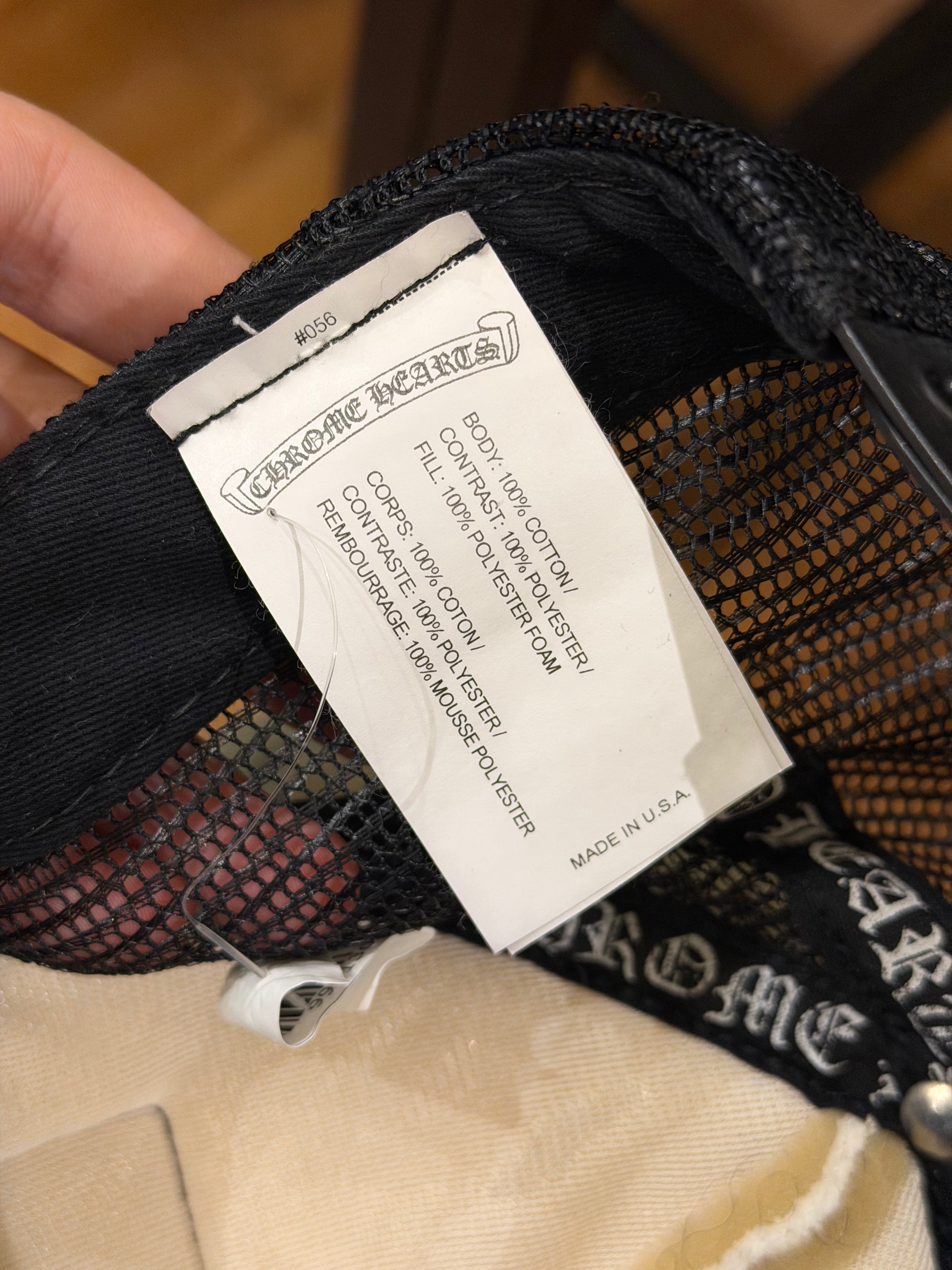 Chrome Hearts CH Hollywood Trucker Hat