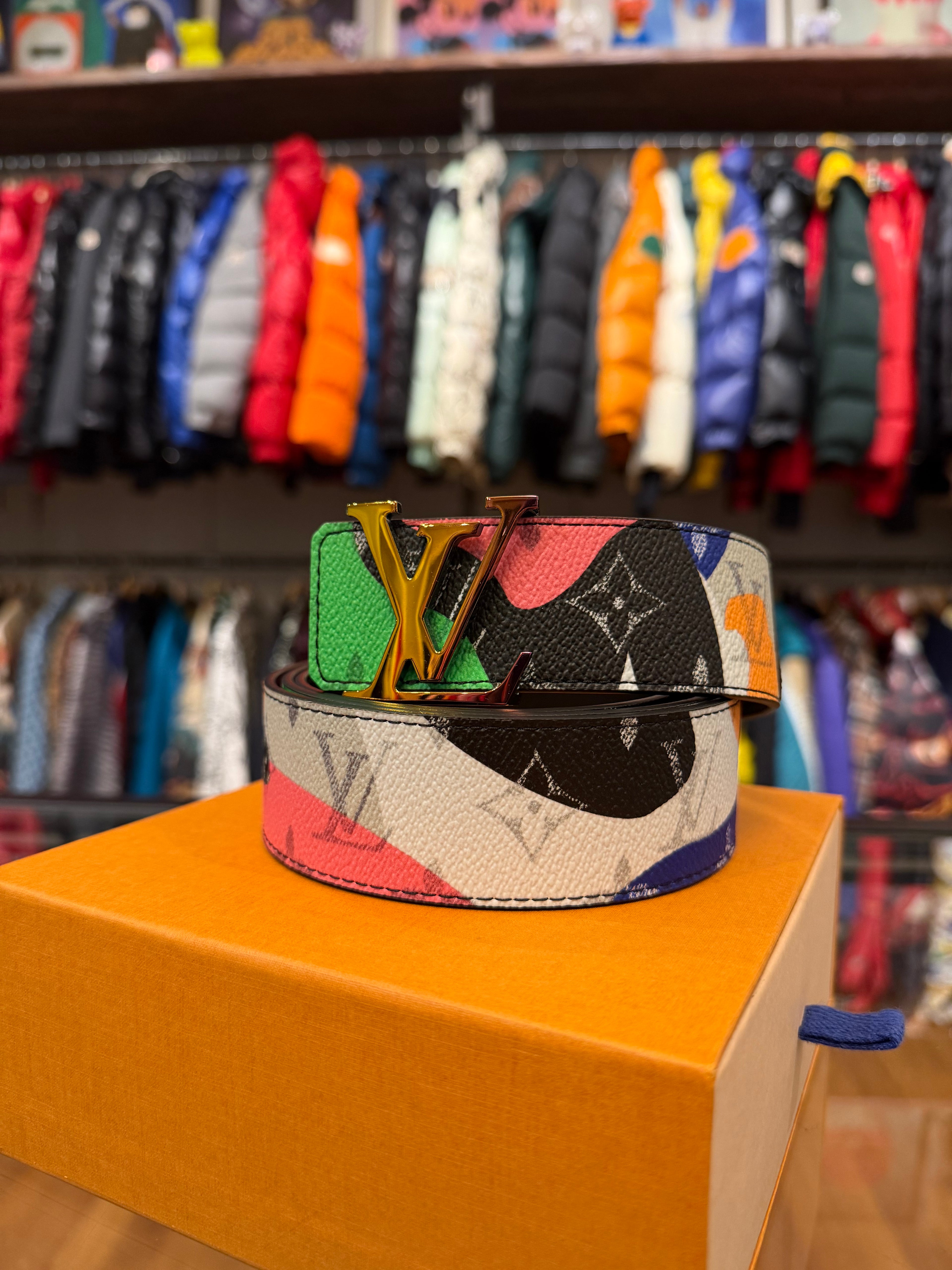 Louis Vuitton x KidSuper 40mm Monogram Reversible Belt