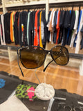 Prada Round Sunglasses - Brown