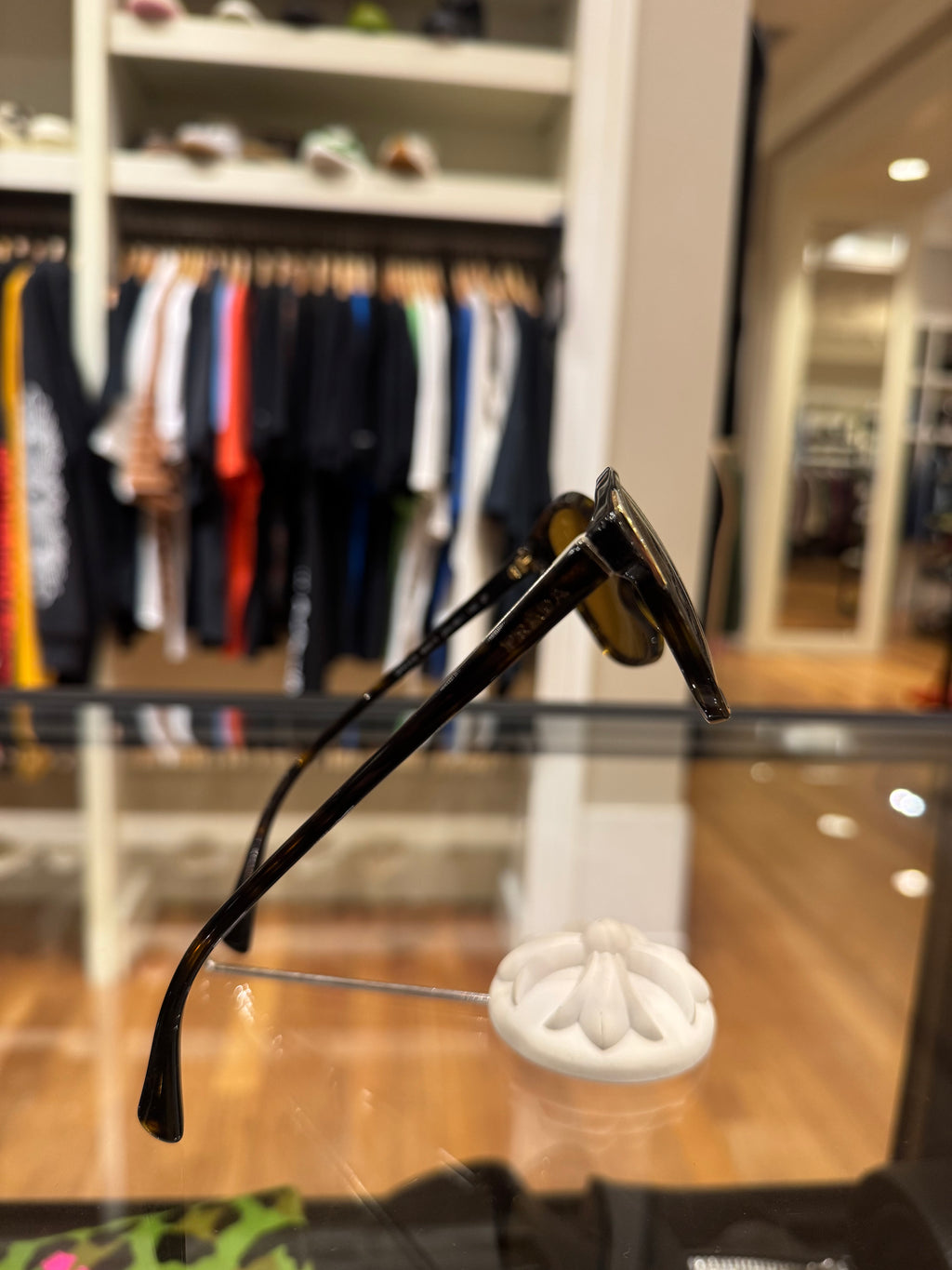 Prada Round Sunglasses - Brown