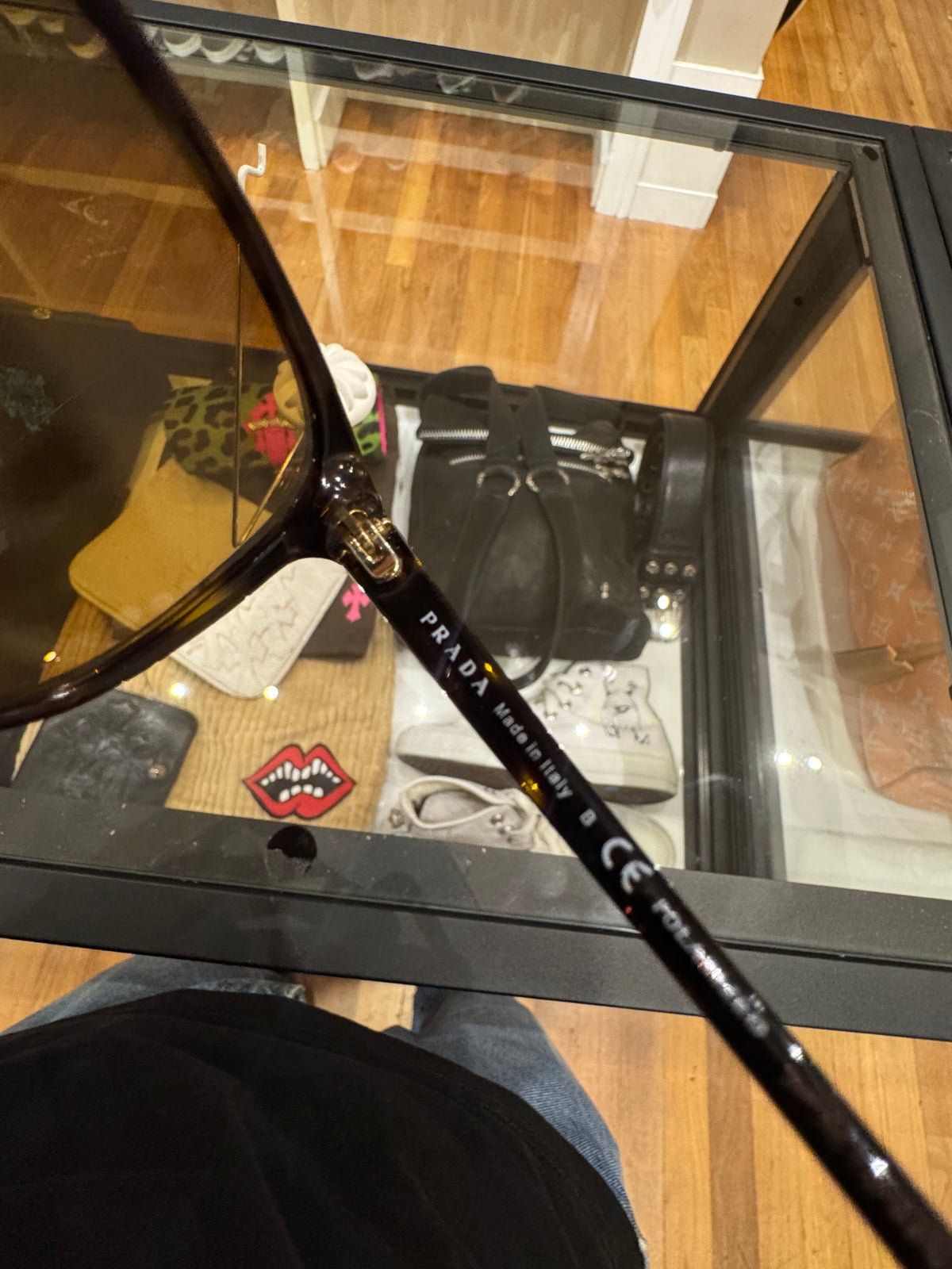 Prada Round Sunglasses - Brown