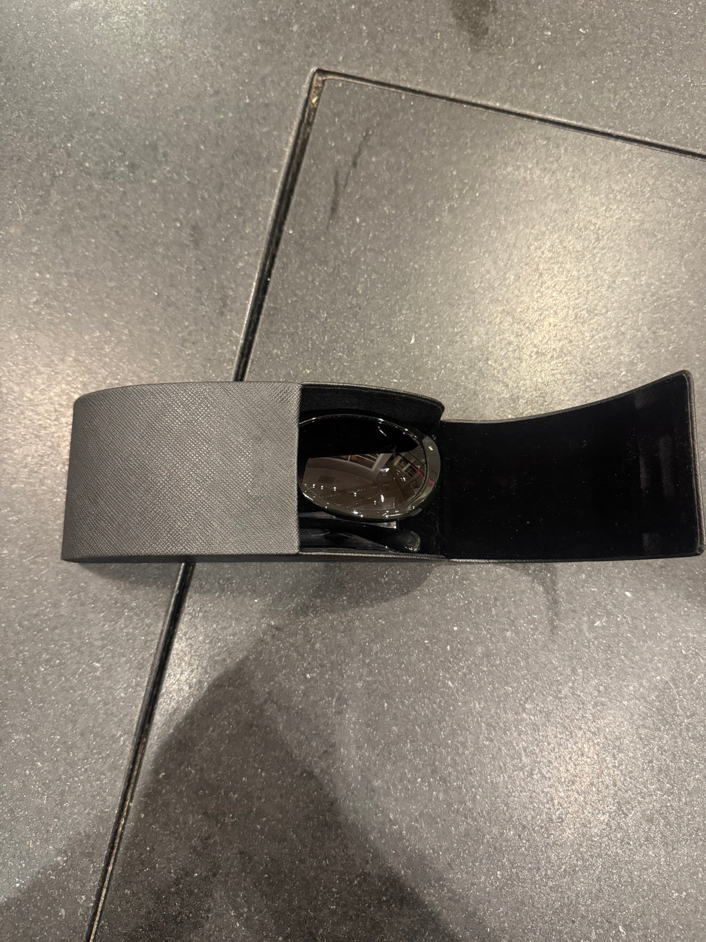Prada Cat Eye Sunglasses Black Acetate
