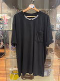 Chrome Hearts Neck Logo Pocket Tee - Black