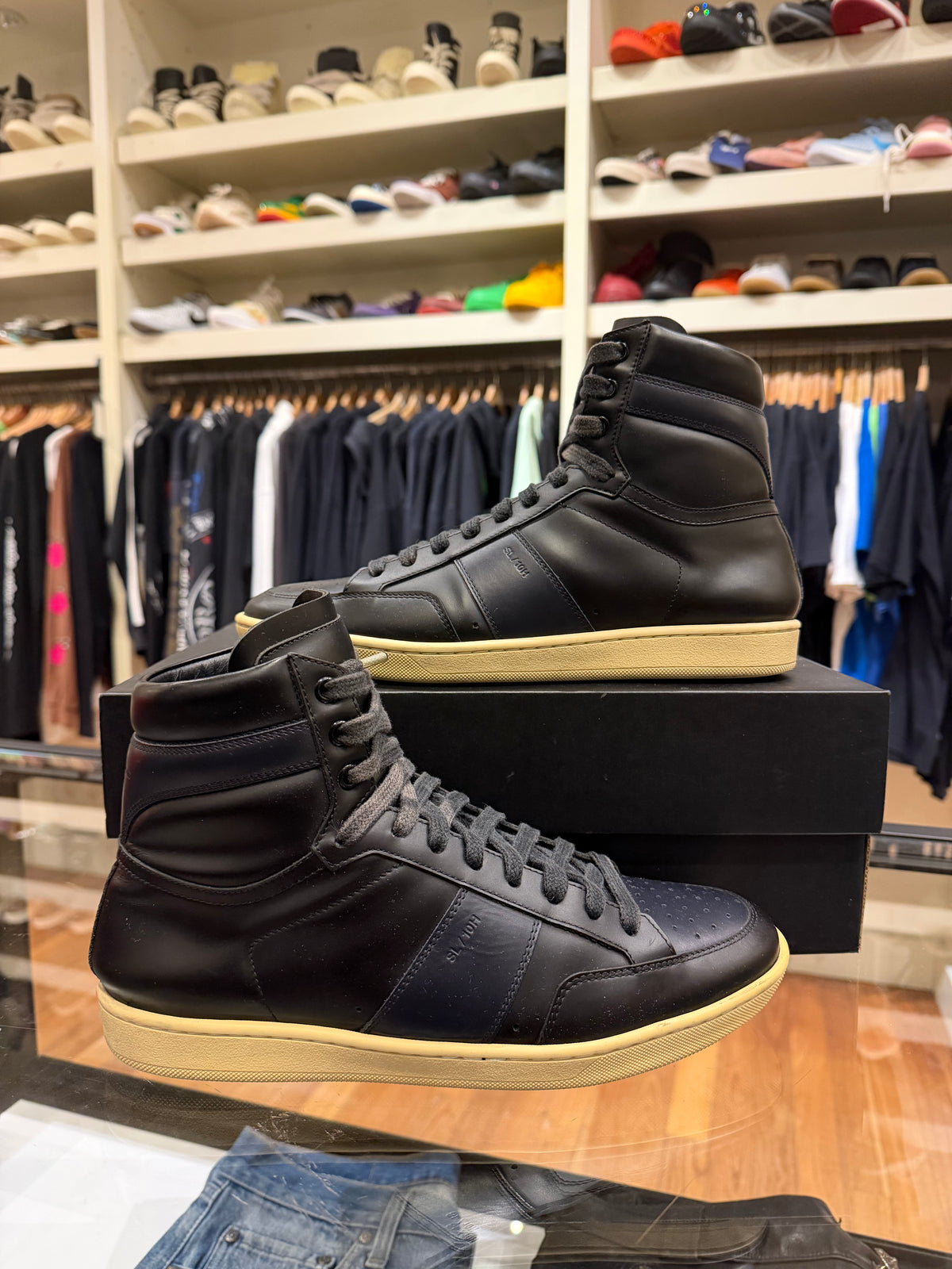 Saint Laurent Court Classic SL/10H High Top - Black