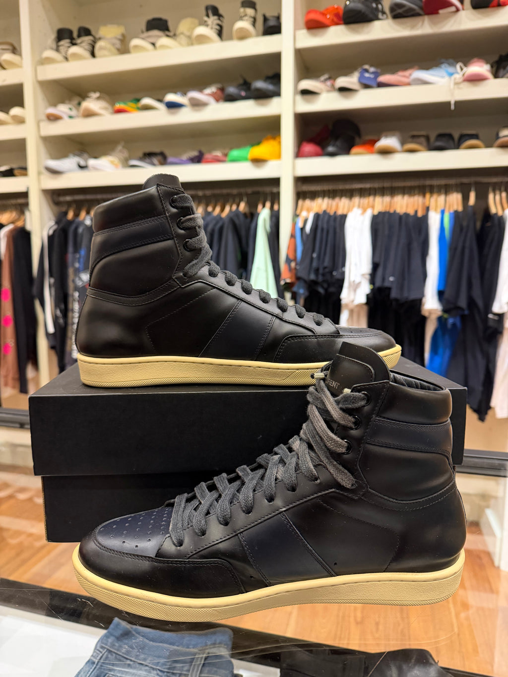 Saint Laurent Court Classic SL/10H High Top - Black