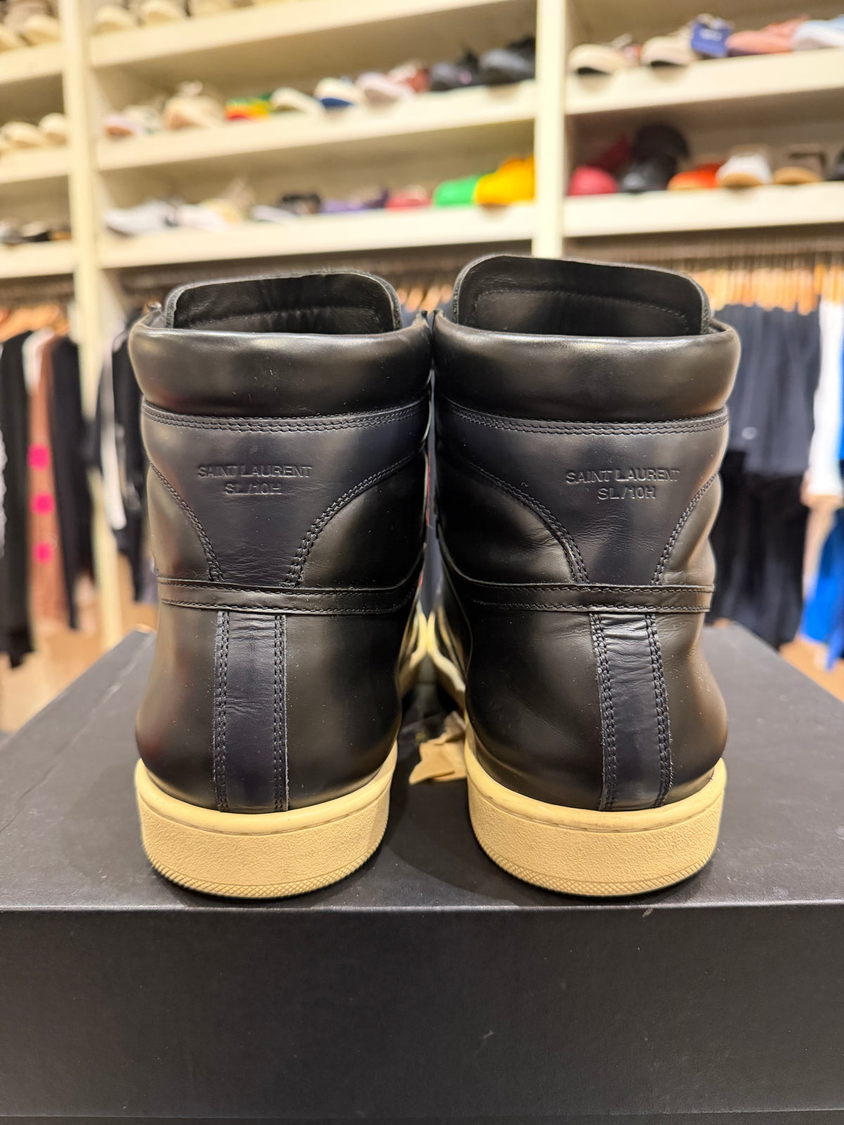 Saint Laurent Court Classic SL/10H High Top - Black