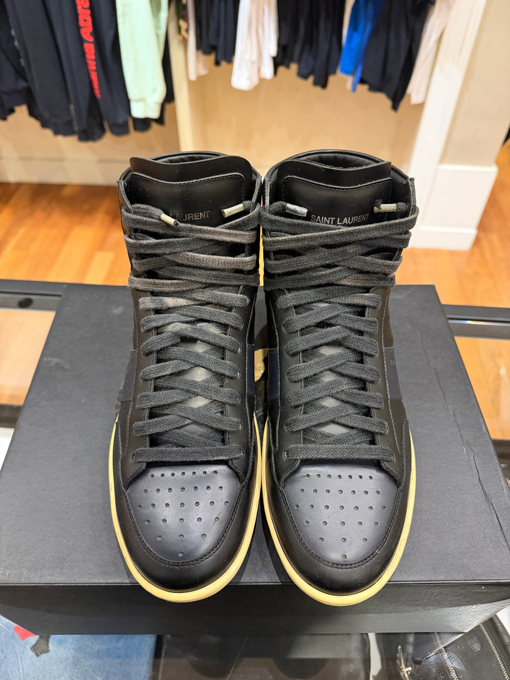 Saint Laurent Court Classic SL/10H High Top - Black