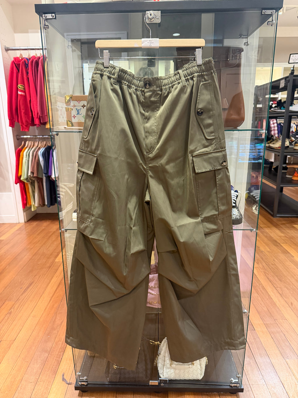 Marni Utility Cargo Pants - Olive