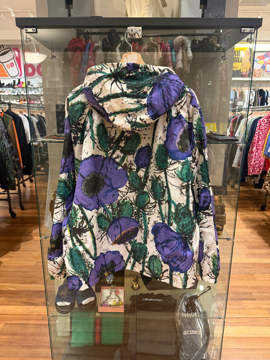 Wales Bonner Bloom Anoroak - Poppy Purple