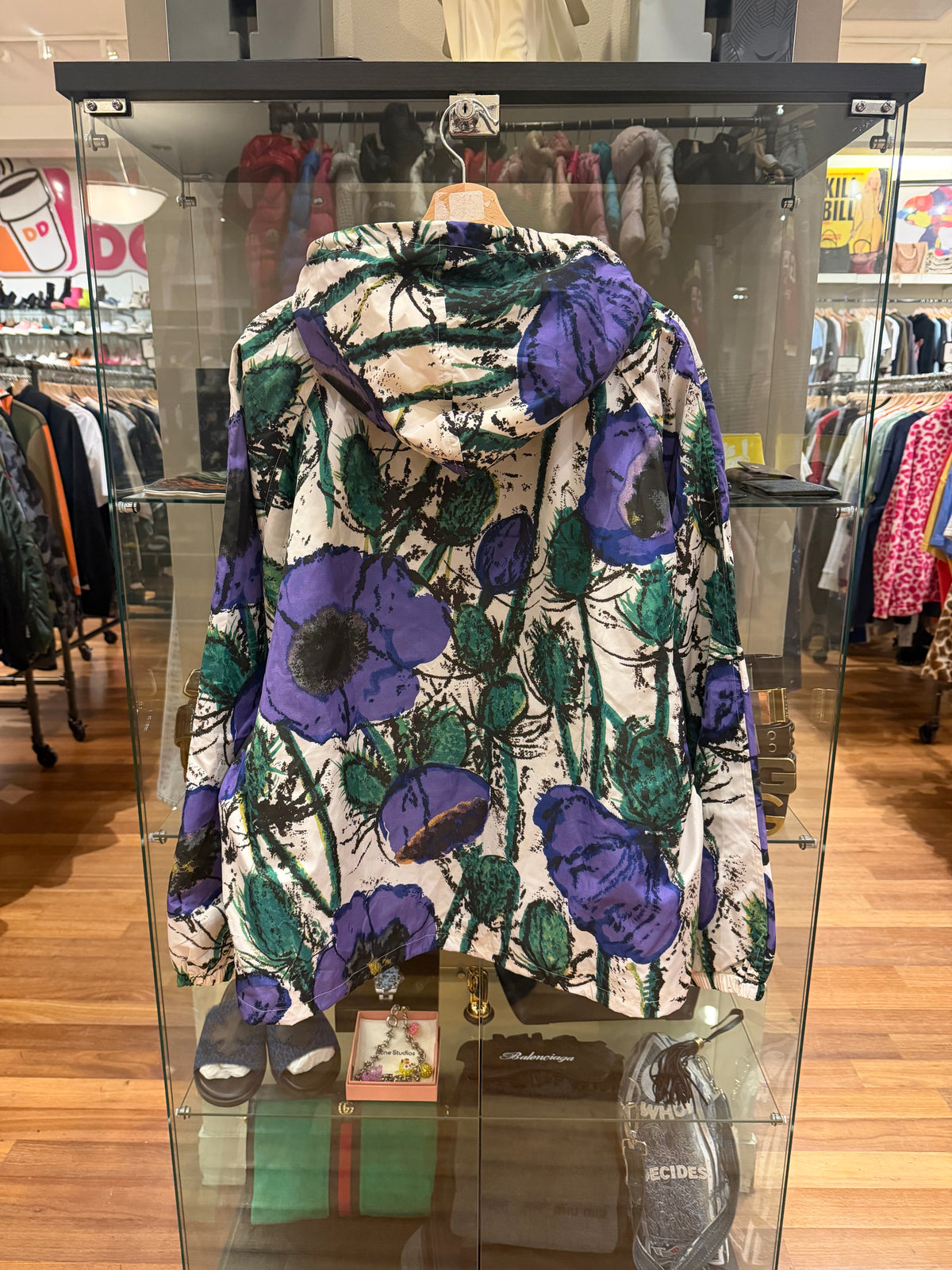 Wales Bonner Bloom Anoroak - Poppy Purple