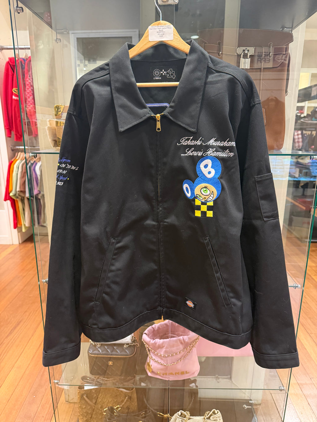 Takashi Murakami x Lewis Hamilton Team Jacket FW22 - Black