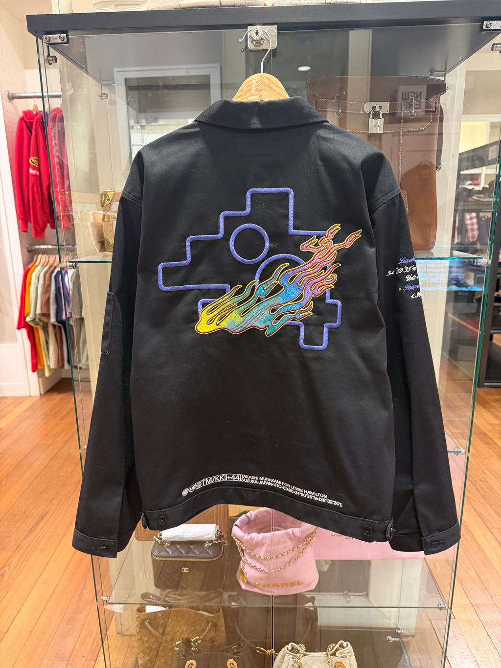 Takashi Murakami x Lewis Hamilton Team Jacket FW22 - Black