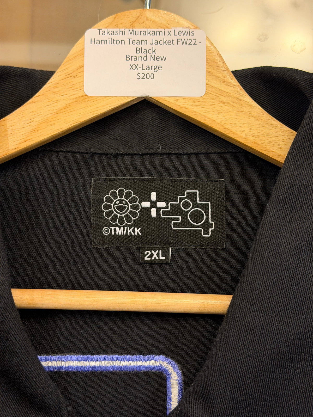 Takashi Murakami x Lewis Hamilton Team Jacket FW22 - Black