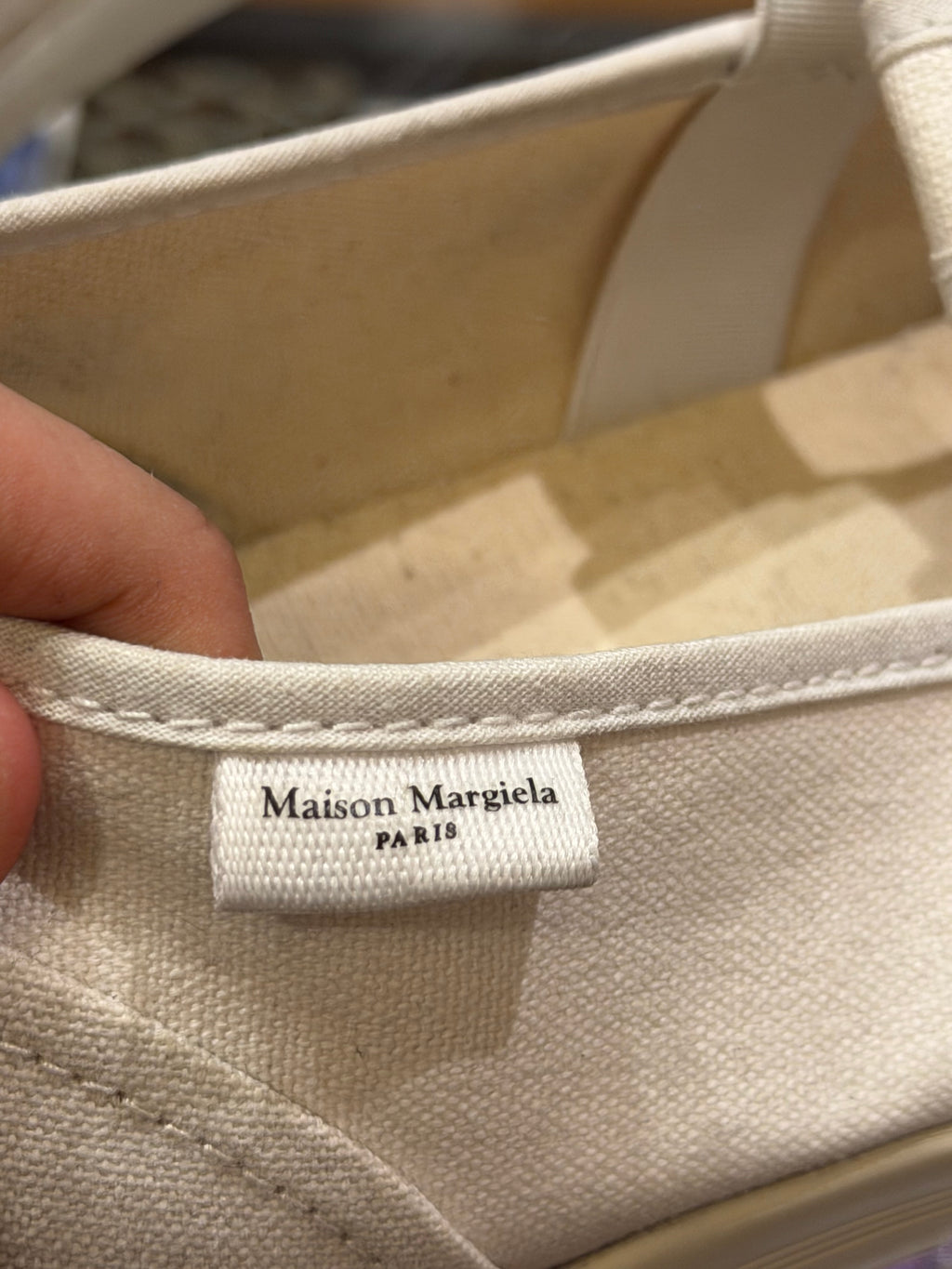 Maison Margiela On The Deck Slip On - White