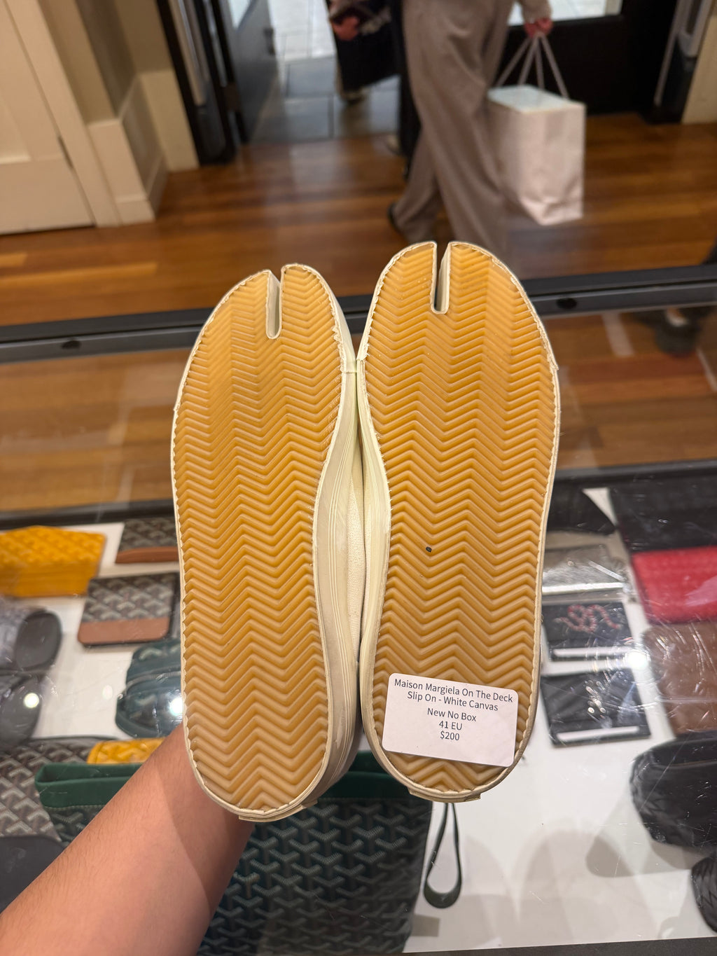 Maison Margiela On The Deck Slip On - White