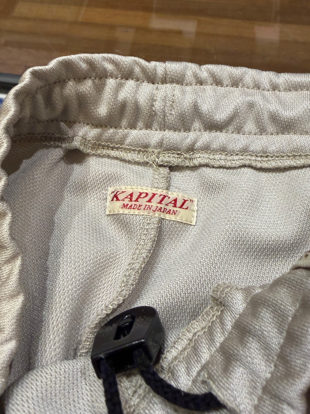 Kapital Jersey Kochi Track Pants - Beige