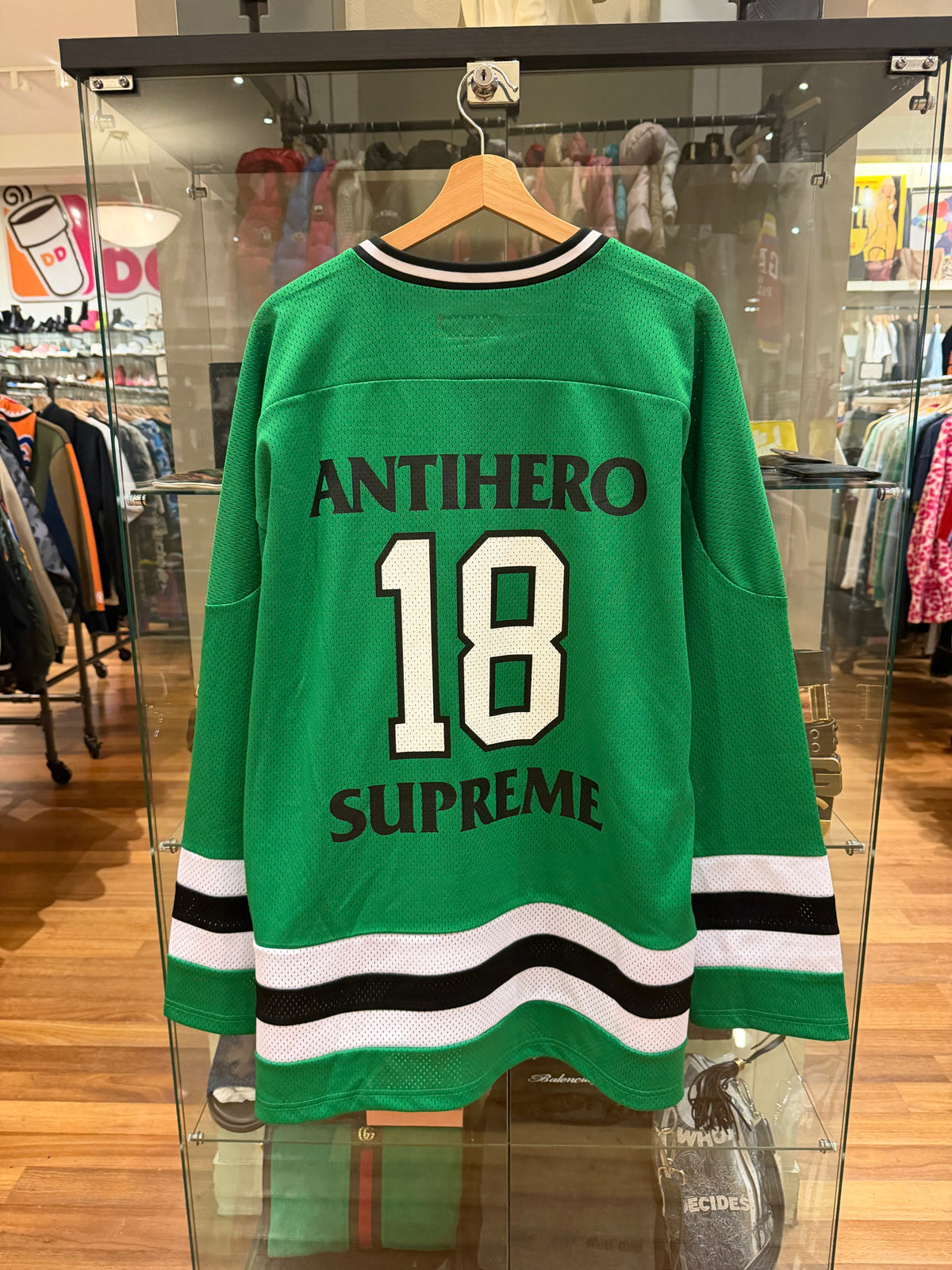 Supreme x ANTIHERO Ozzy Hockey Jersey - Green