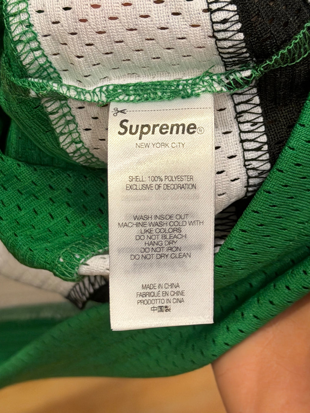 Supreme x ANTIHERO Ozzy Hockey Jersey - Green
