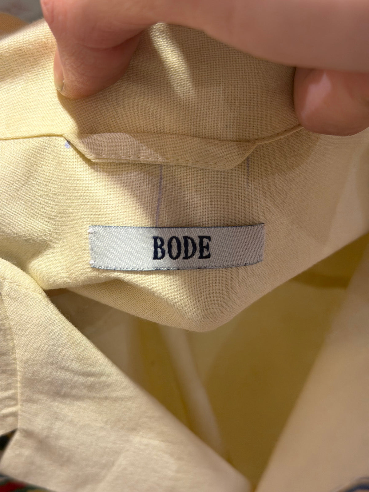 Bode Embroidered Carnival SS Shirt