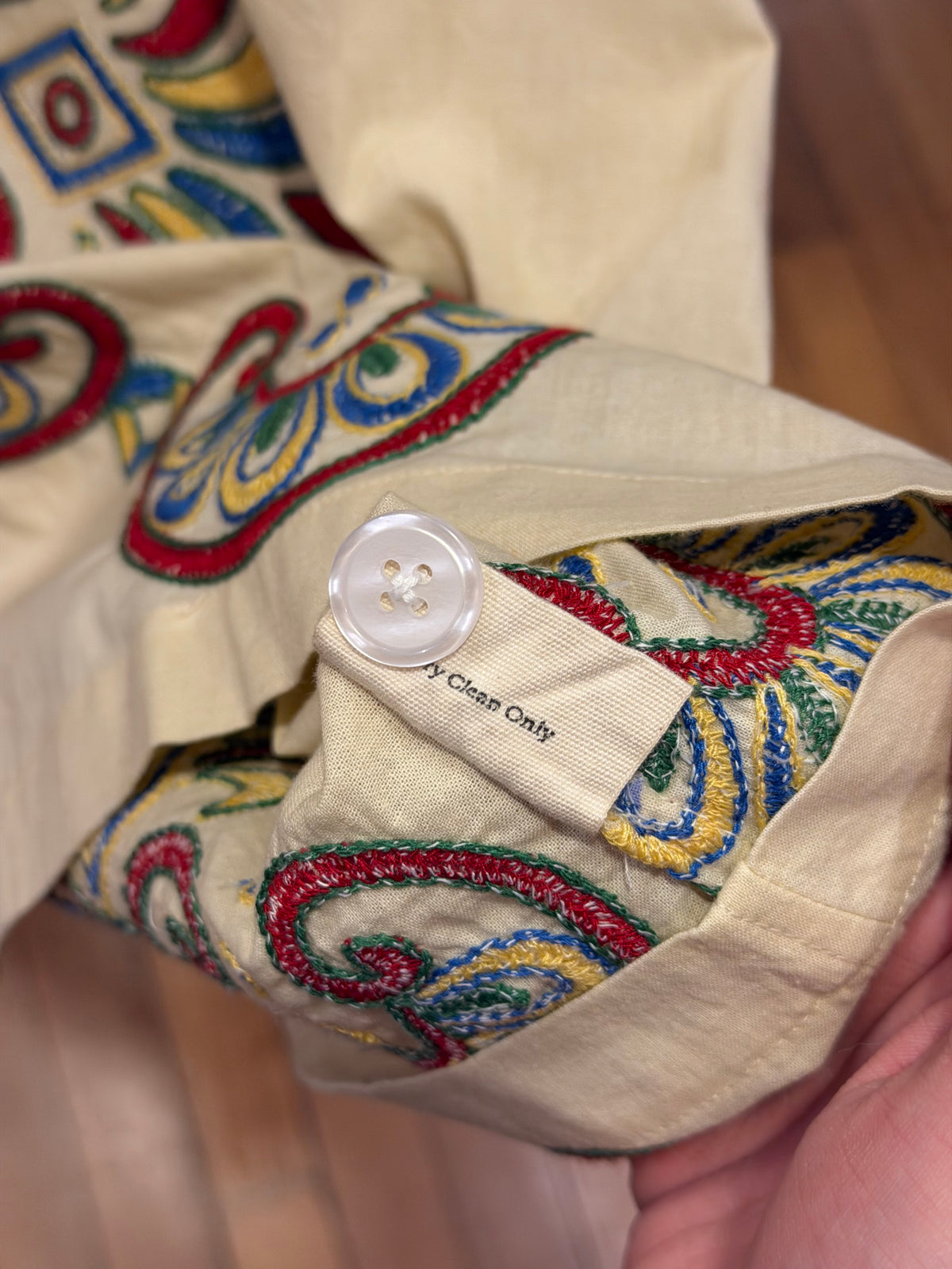 Bode Embroidered Carnival SS Shirt