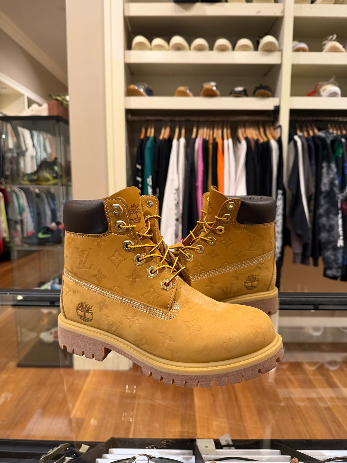 Louis Vuitton x Timberland 6” Premium Ankle Boot - Wheat