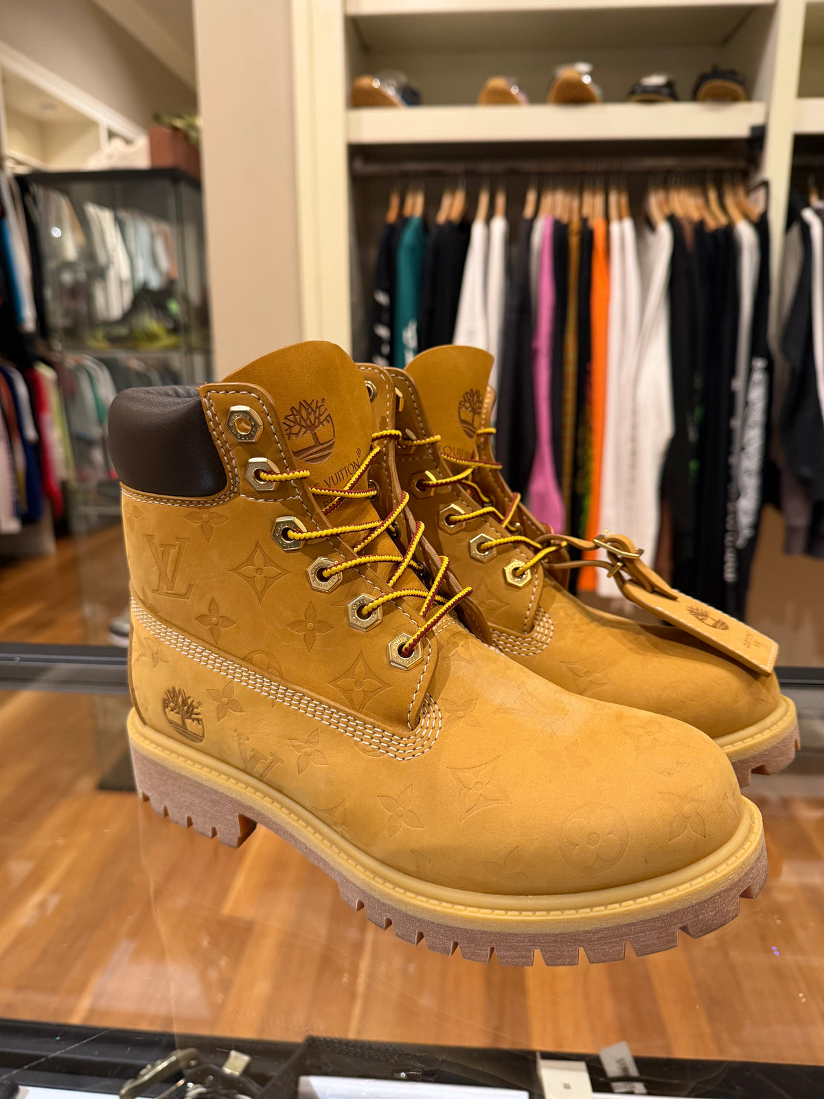 Louis Vuitton x Timberland 6” Premium Ankle Boot - Wheat