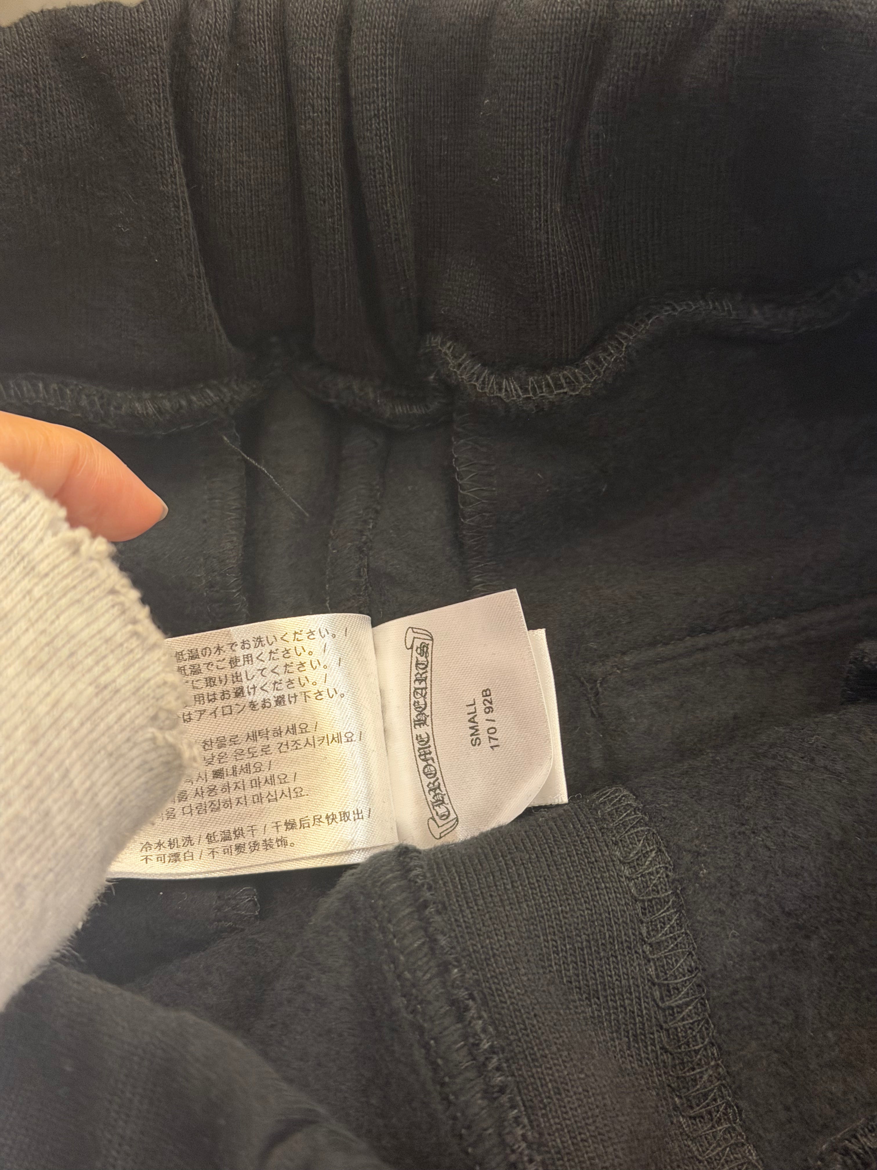 Chrome Hearts CH Floral Sweatpants - Black/Black