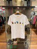 Marni Blurred Logo Cotton Tee - White