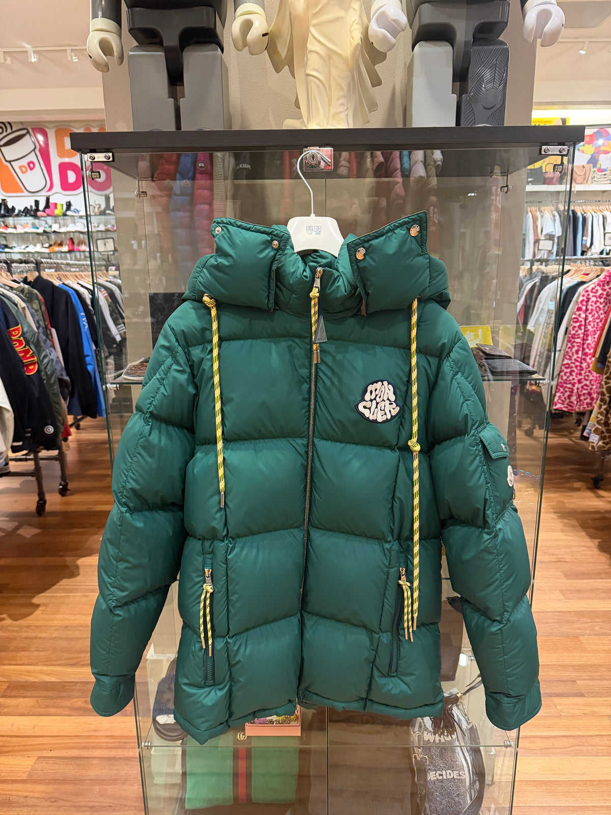 Moncler Mariveles Logo Quilted Shell Down Jacket