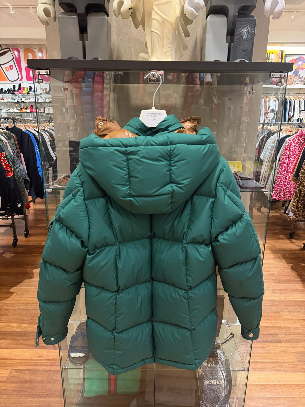 Moncler Mariveles Logo Quilted Shell Down Jacket